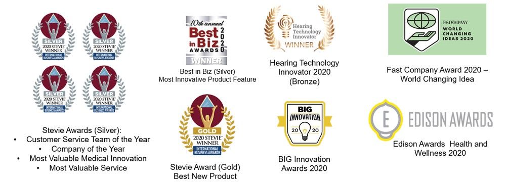 BIG Innovation Award premia la innovación de los audífonos de GN Hearing que cambian la vida