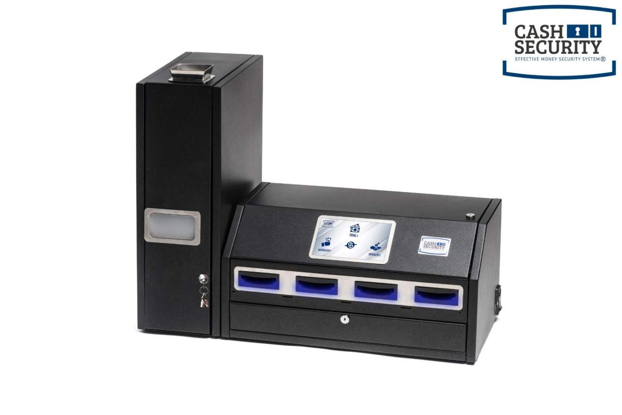 El popular cajón de cobro automático de CashSecurity