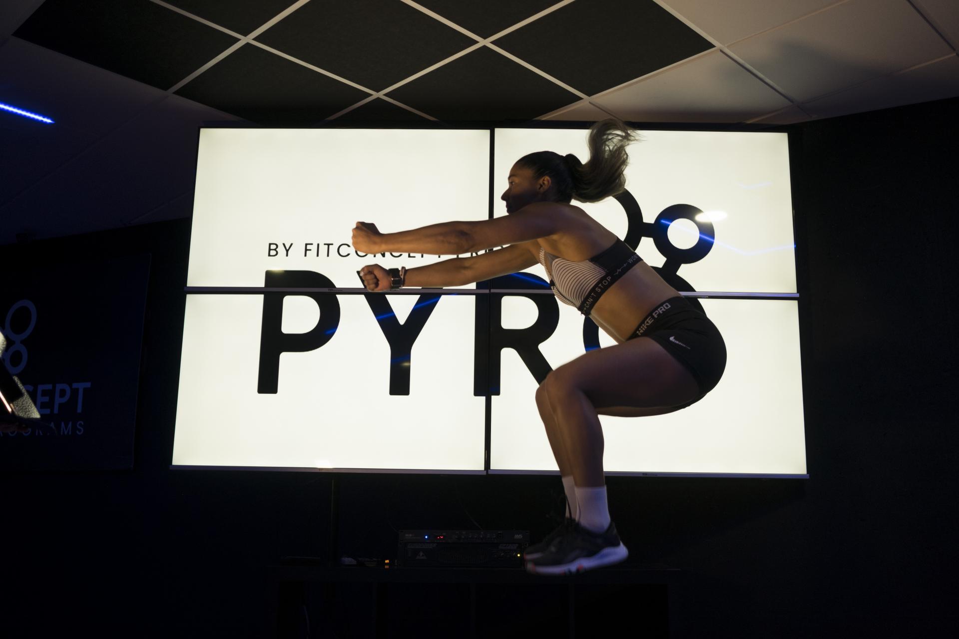 El programa de entrenamiento HIIT de Fitconcept Pro: Pyro