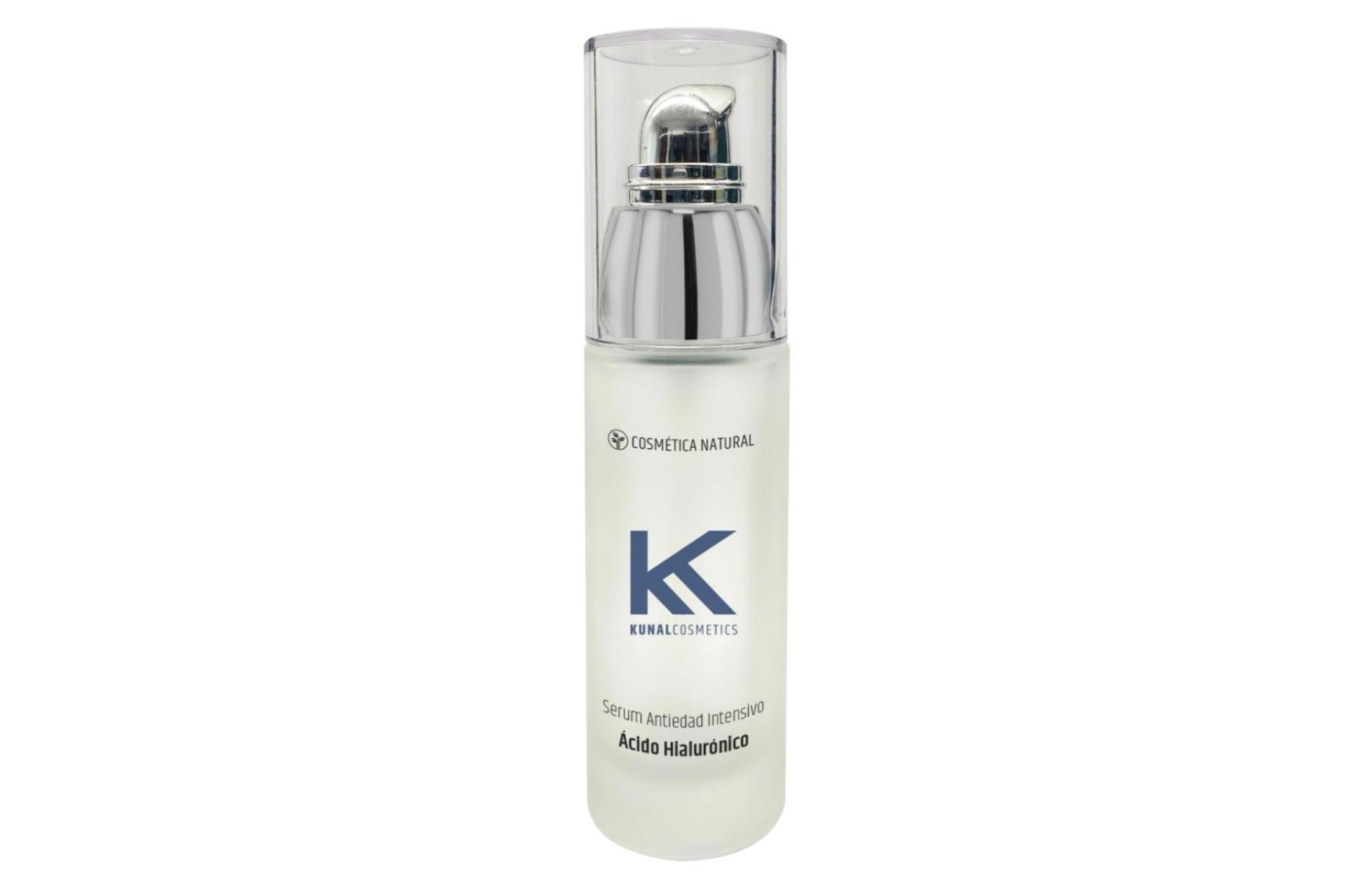 ¿Cómo es el sérum antiedad de cosmética natural de Kunal Cosmetics?