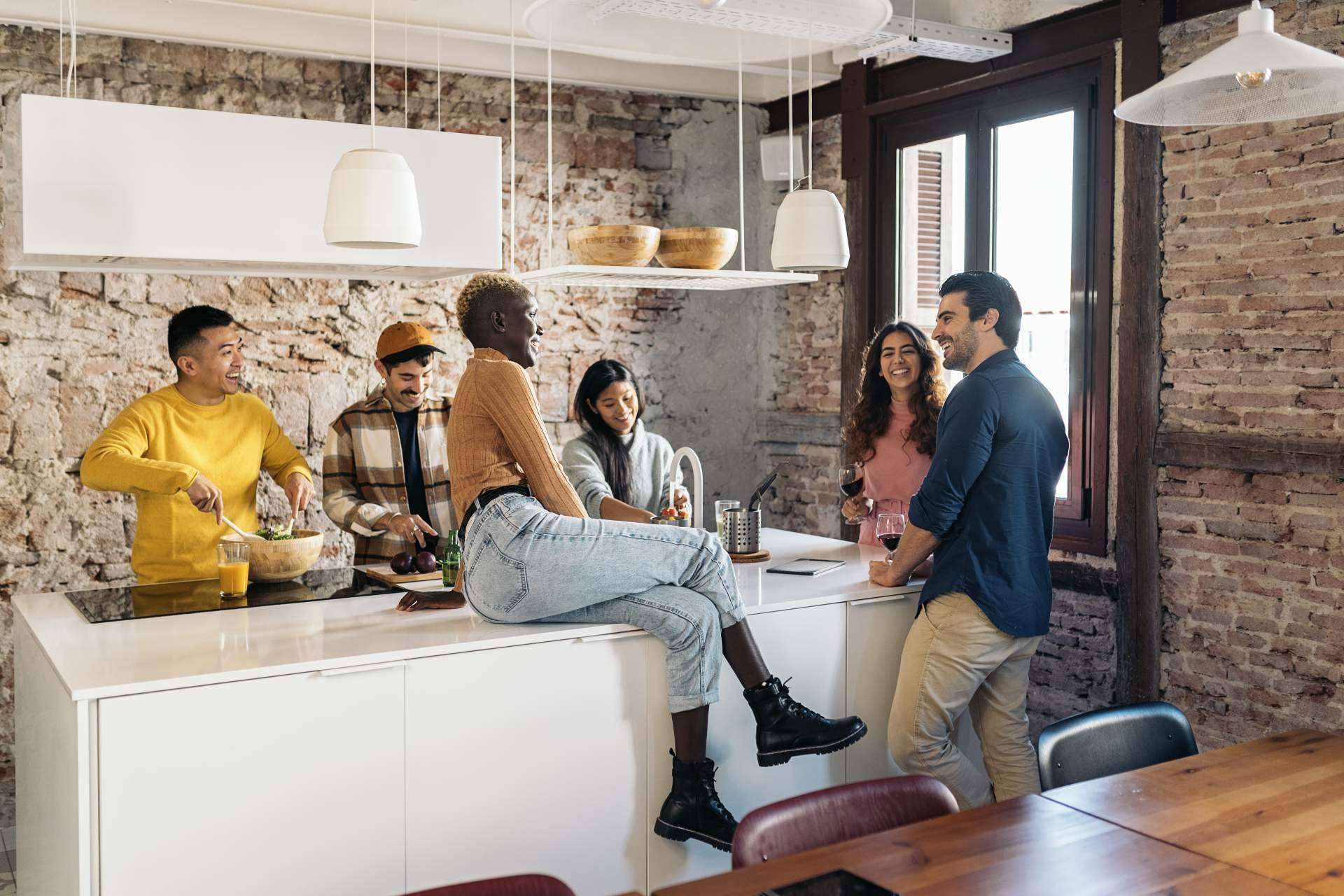 Los beneficios de vivir en Coliving