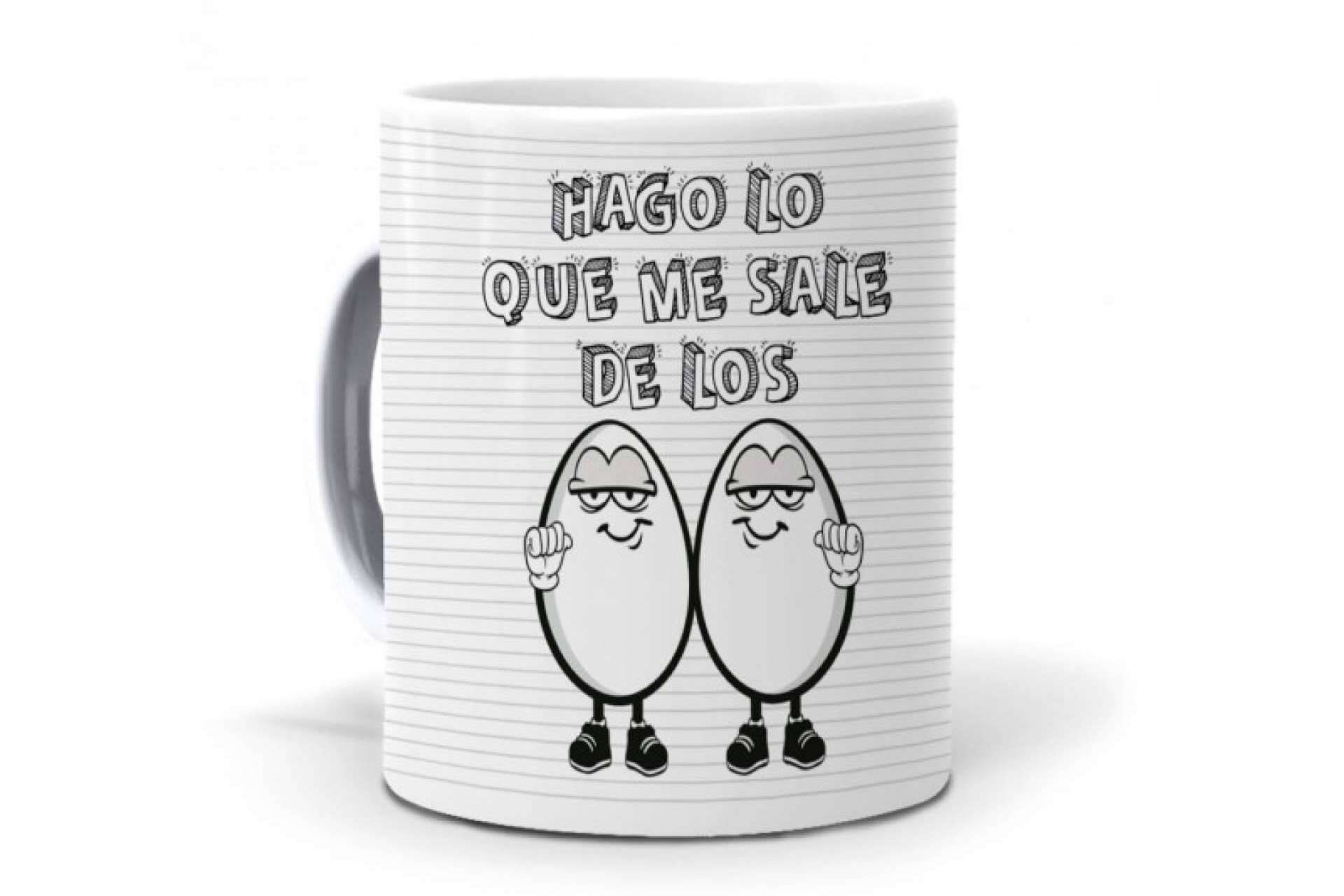 La originalidad de las tazas personalizadas de la tienda Mundohuevo