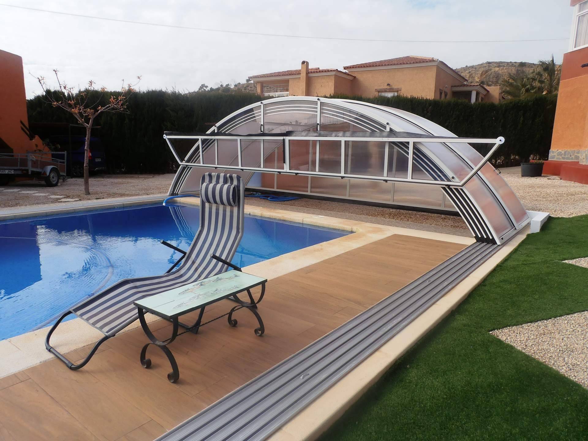 Piscinas protegidas todo el año con cubiertas adaptables: COVERTTO