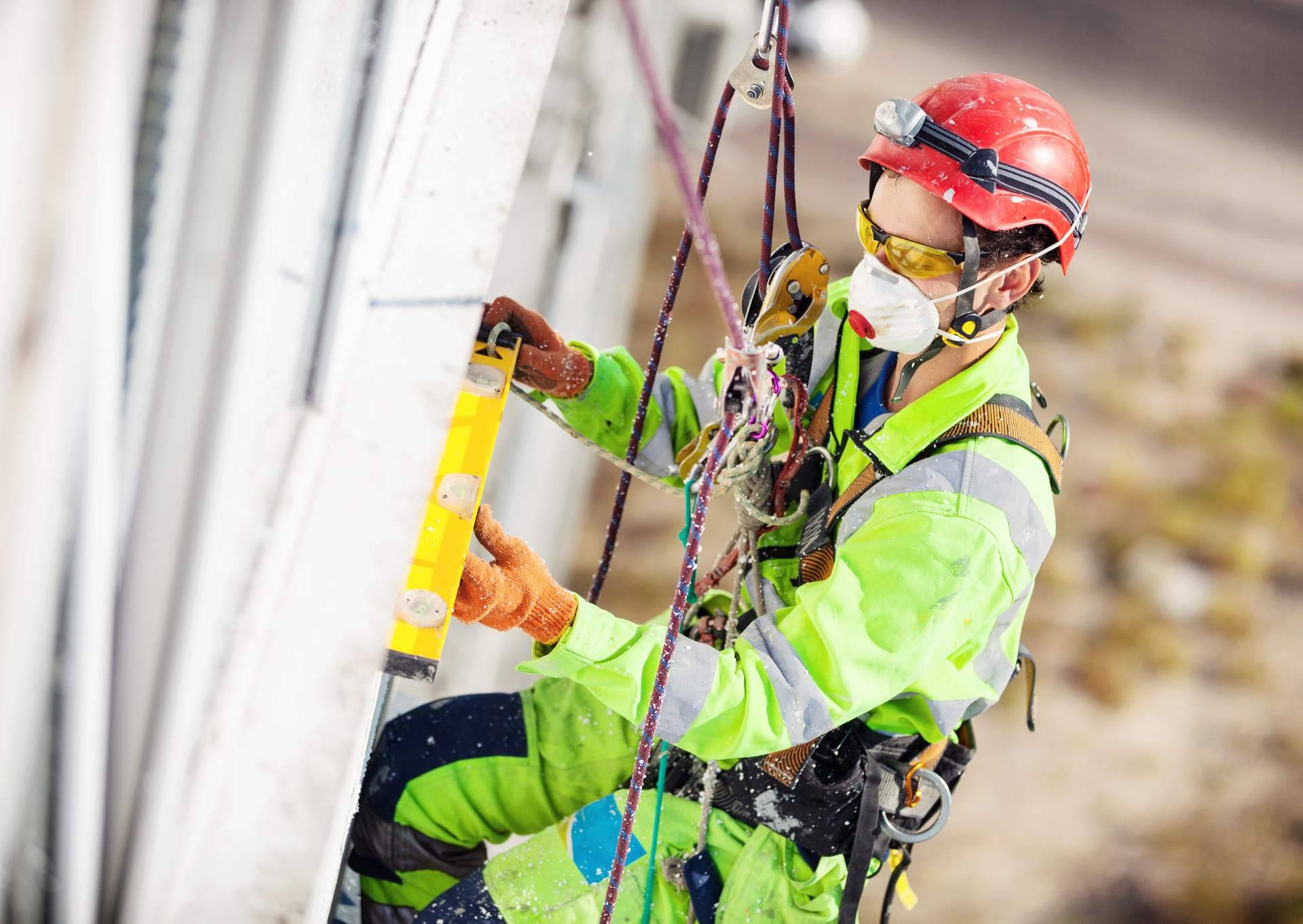 Trabajos verticales en A Coruña con la compañía Rehabilit Galicia