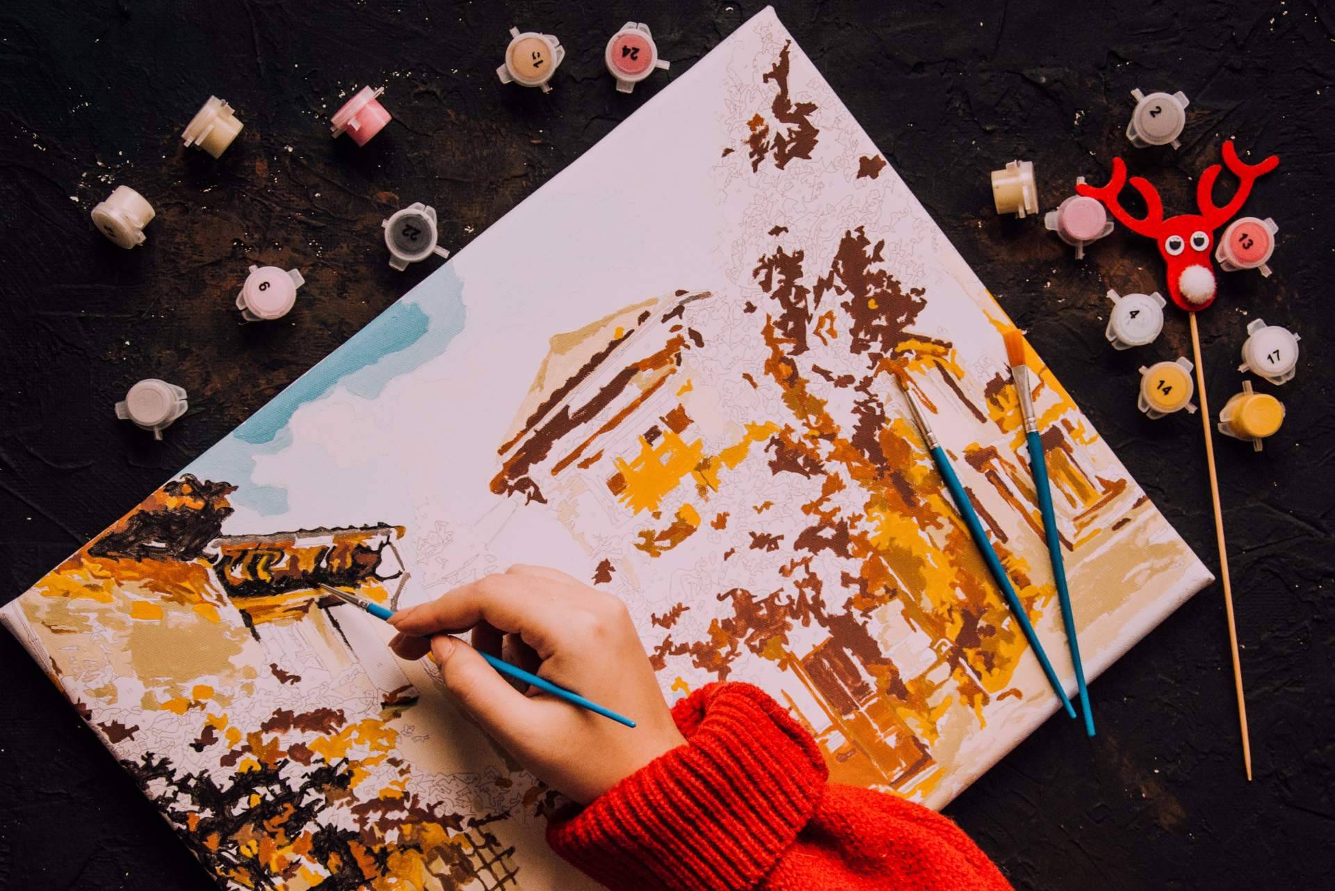 Alcanzar el bienestar a través de la pintura terapéutica: Pintar Números