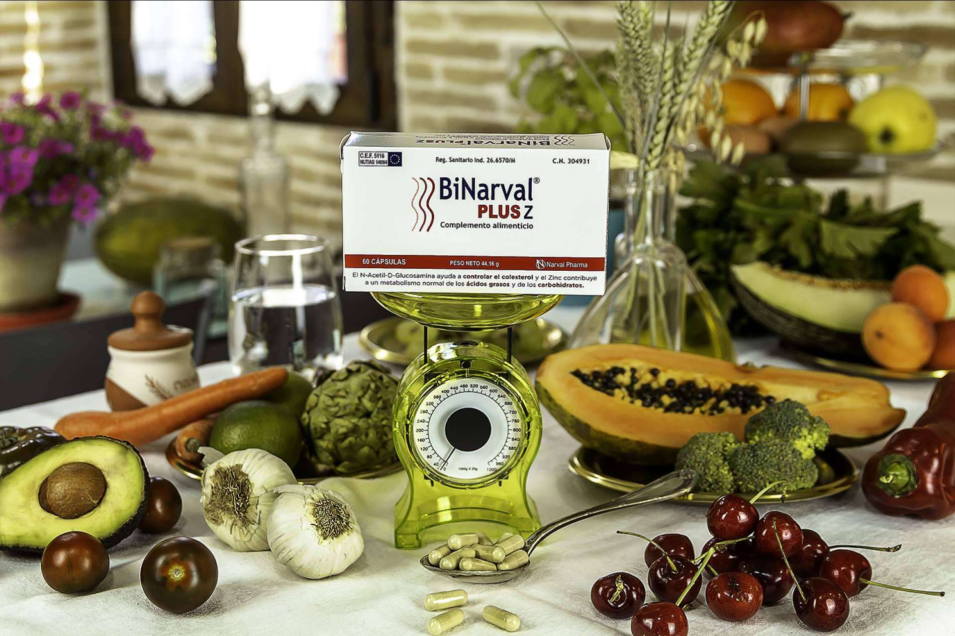 Mantener un peso saludable y controlar el colesterol con el complemento alimenticio Binarval Plus Z de Narval Pharma
