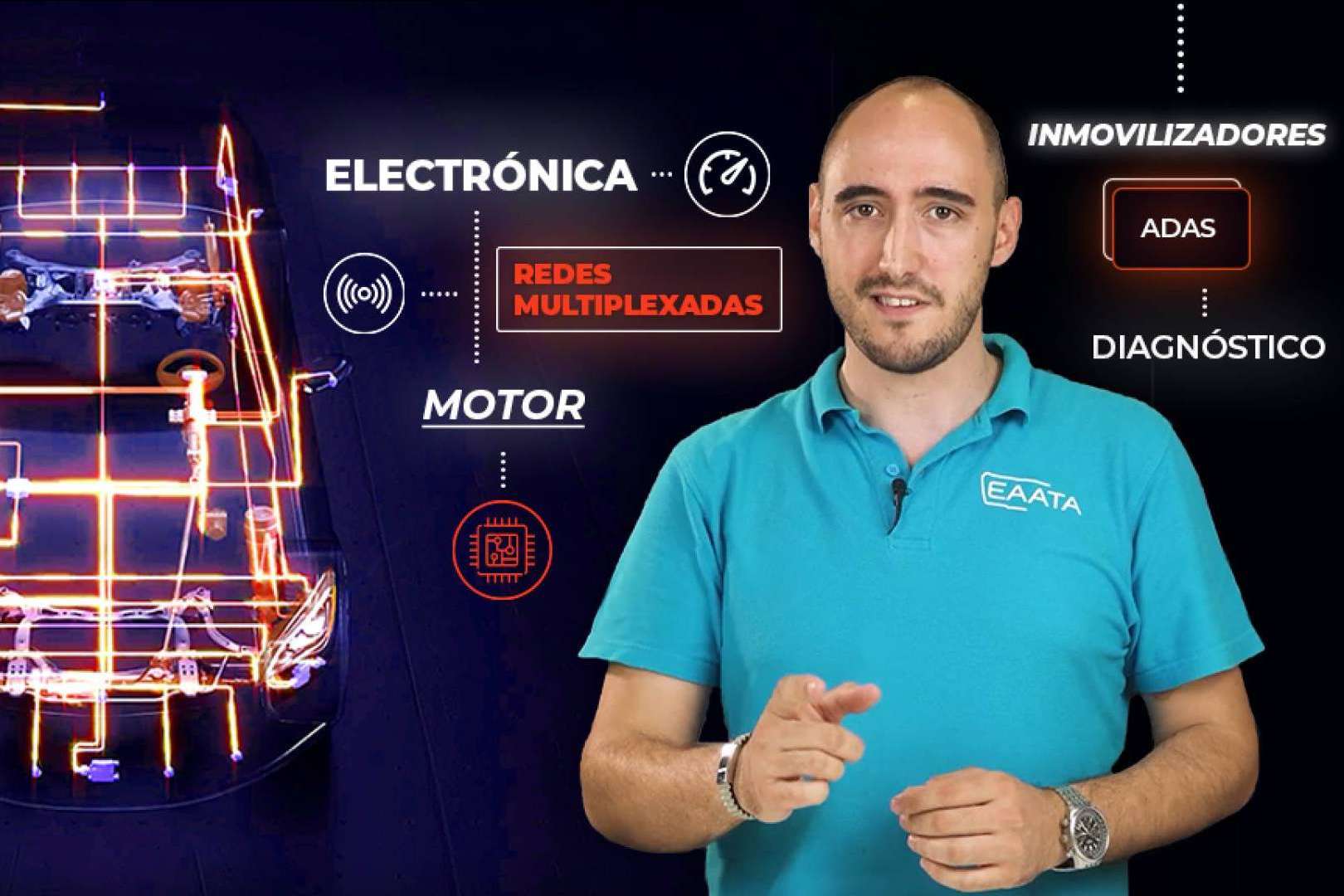 Introducción a la tecnología del automóvil actual entre los cursos online de EAATA Academy