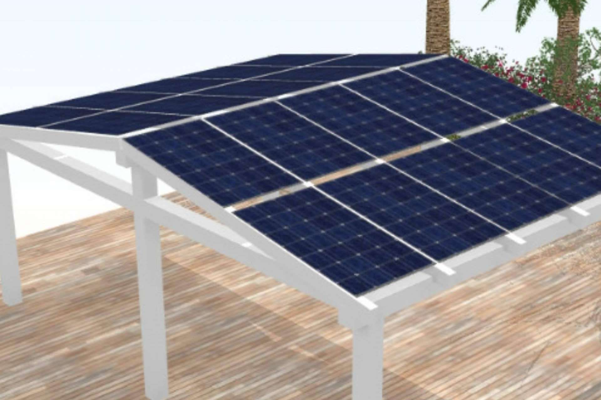 Solar Energy y su pérgola solar fotovoltaica