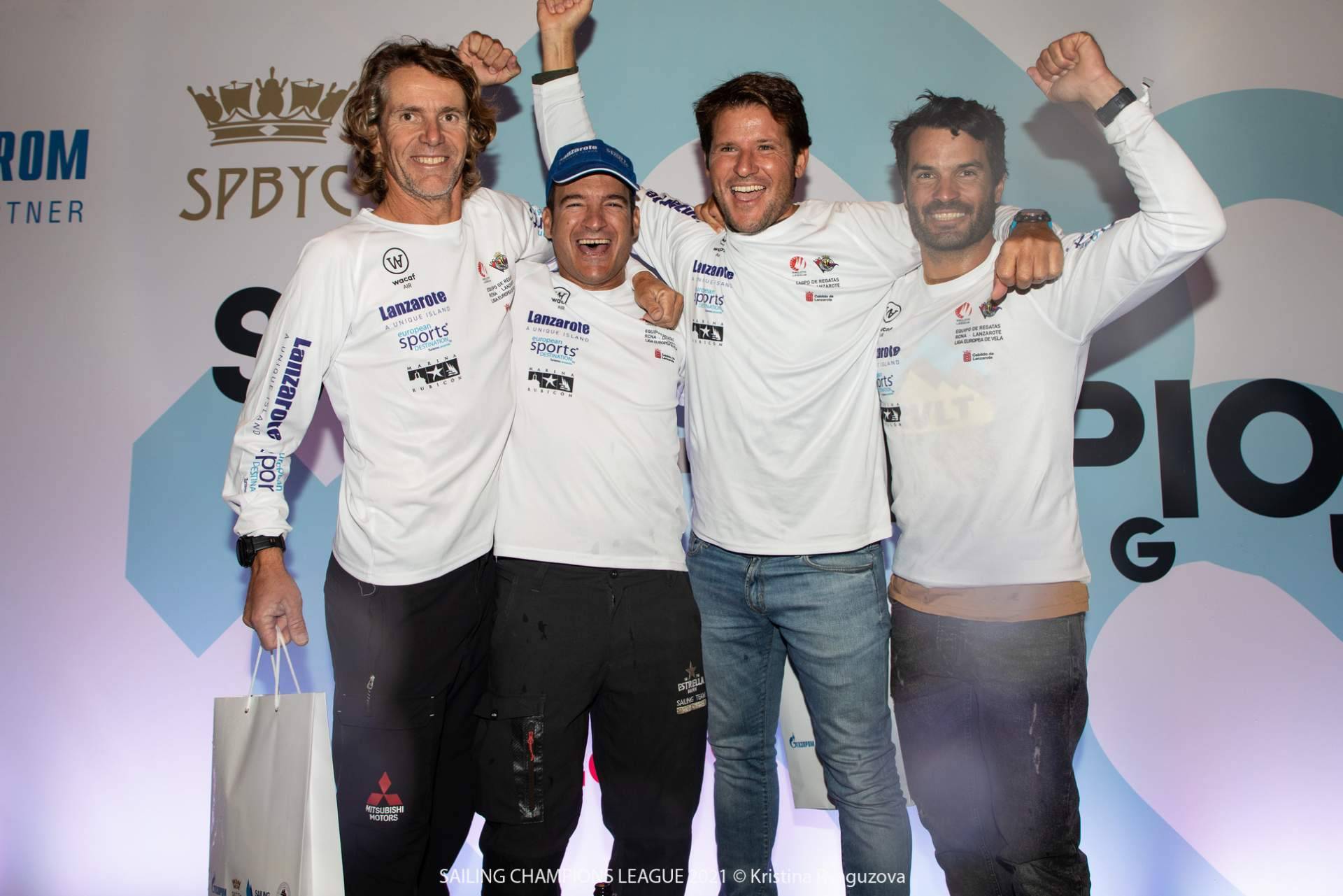 Lanzarote - Wacaf Air, vencedores de la Liga Europea de Vela en San Petersburgo