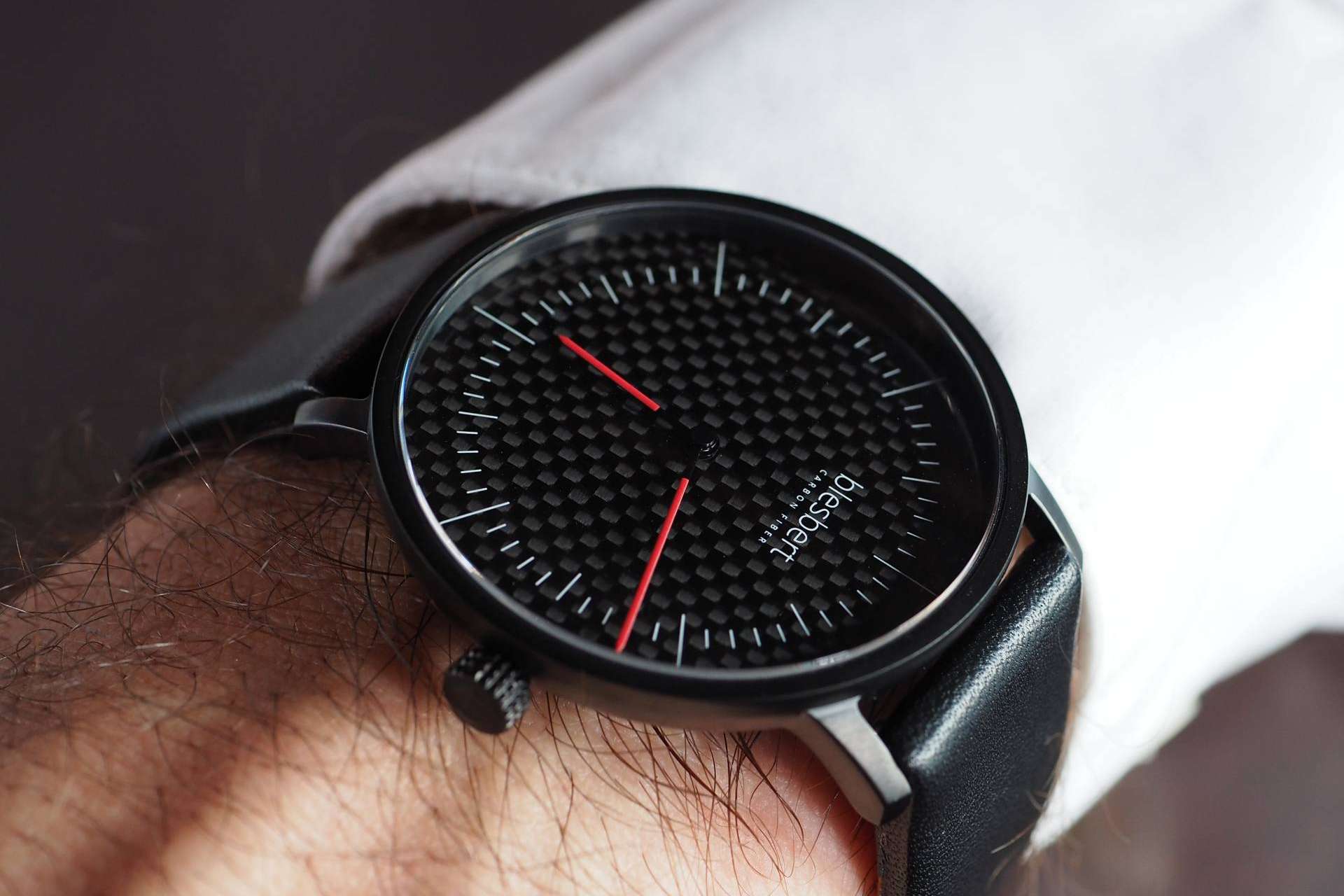 El modelo CIRO es el primer reloj con fibra de carbono creado en España