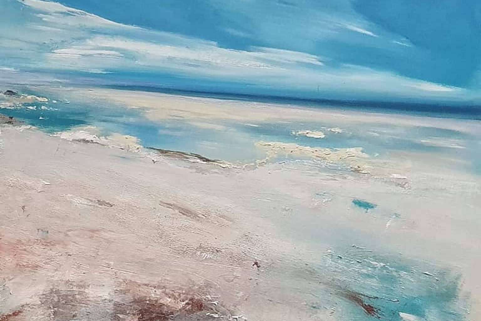 Momo Puente-Piazza, uno de los nuevos referentes de la pintura abstracta en España