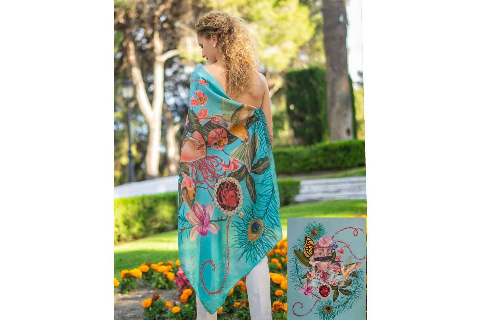 Pandemia, la colección de pañuelos y fulares de Full & Briss diseñada por el artista José María Bea Hidalgo