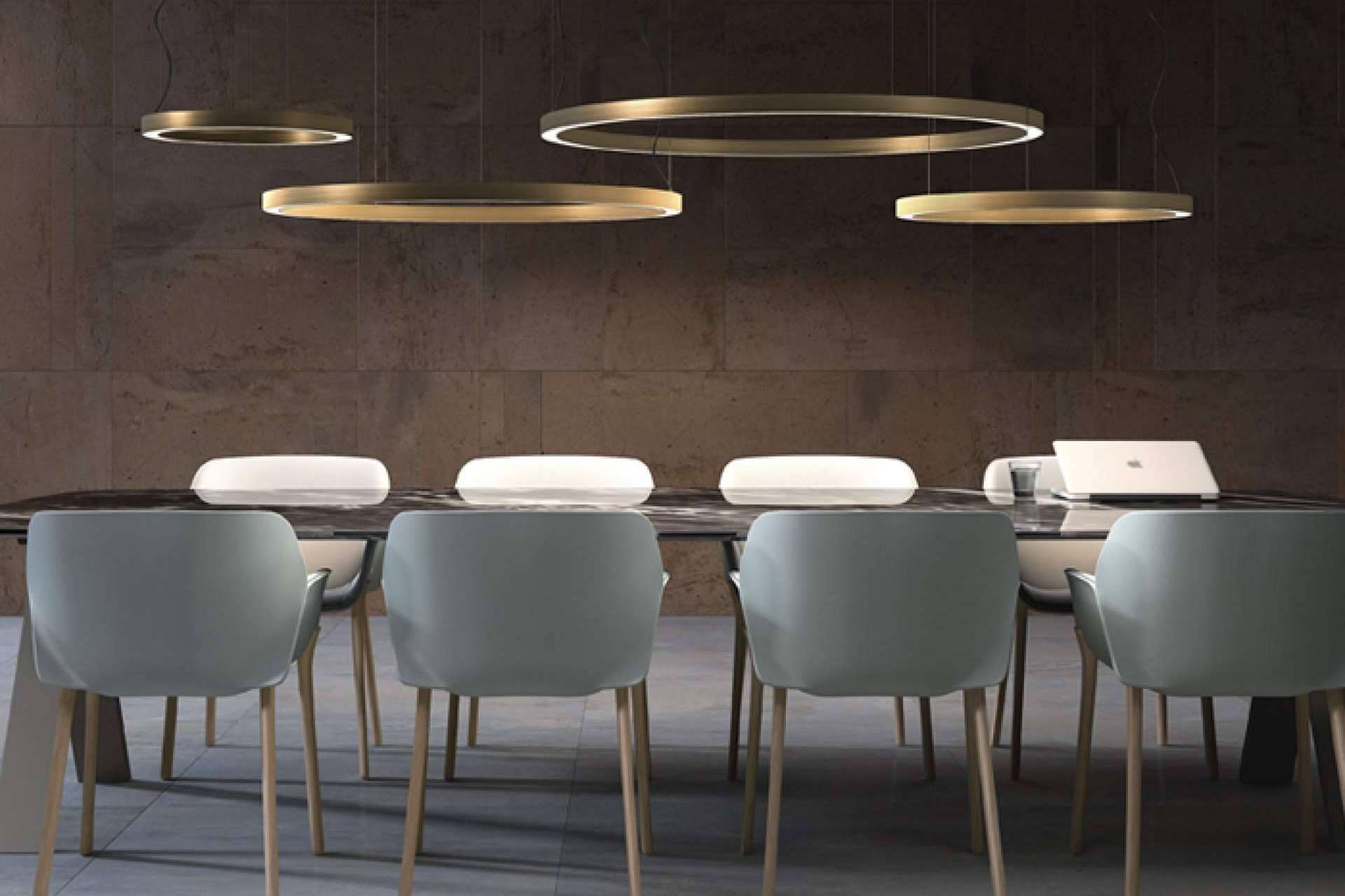 La lámpara circular, un clásico como recurso para iluminar un espacio con INSOLIT