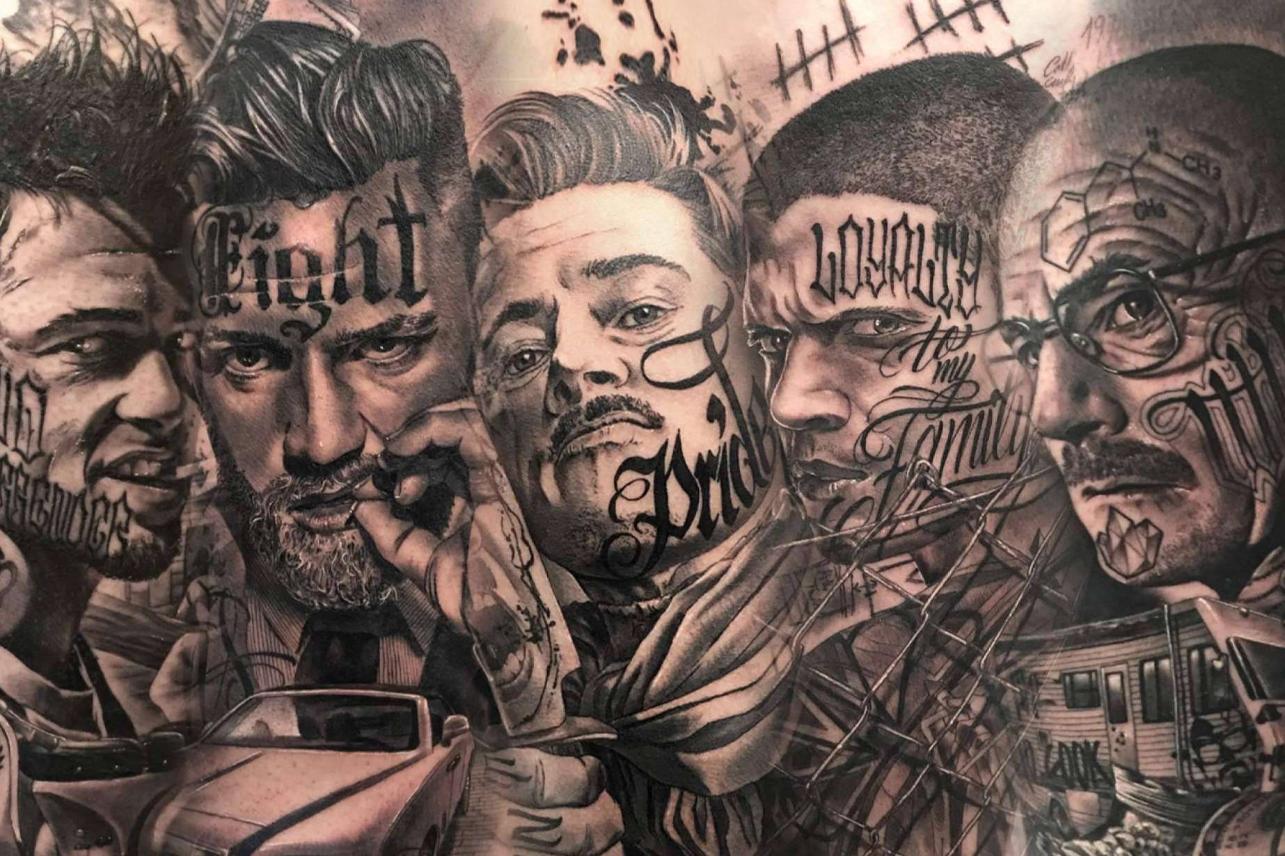 CosaFina Tattoo destaca entre los estudios de tatuajes en blanco y negro de Barcelona