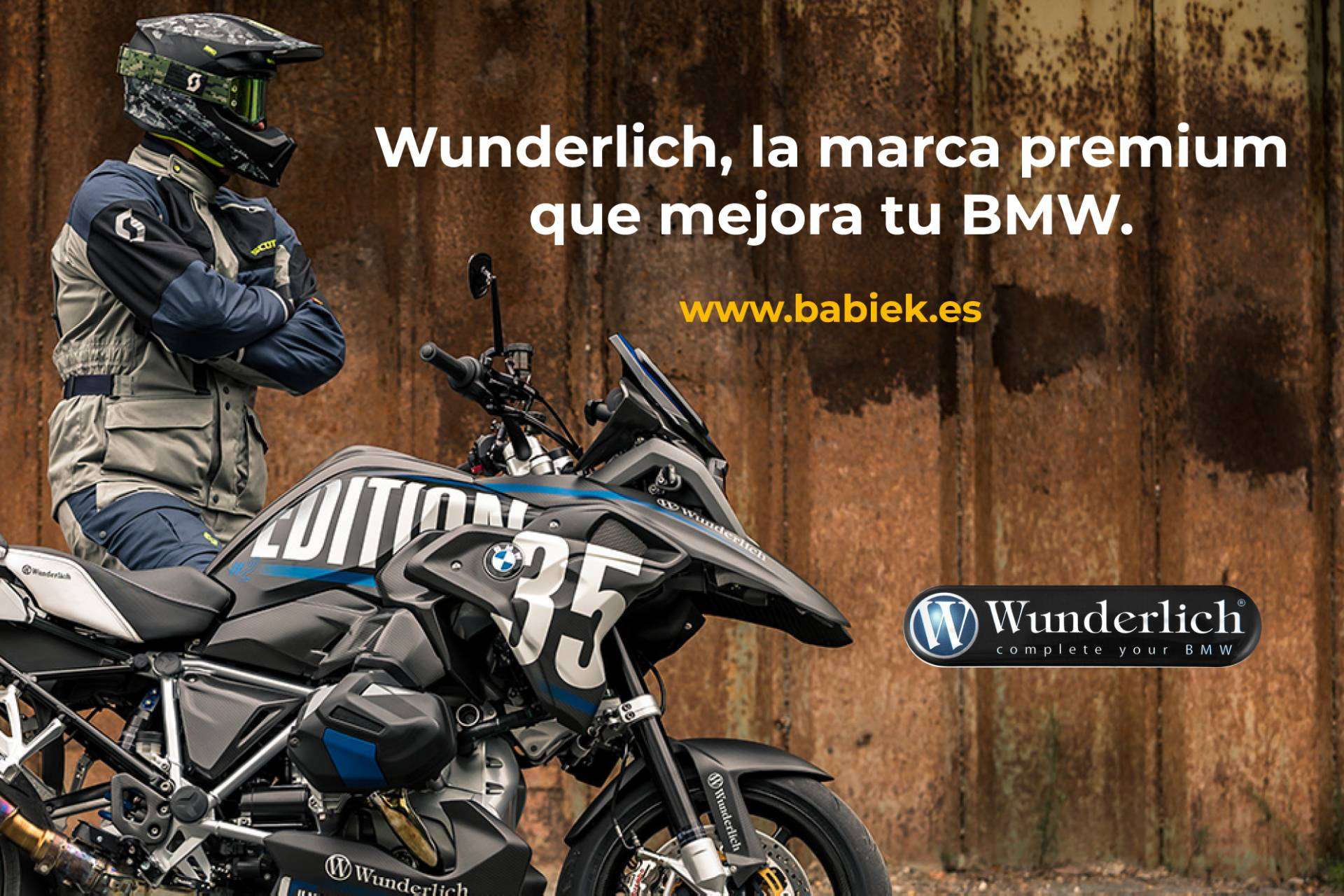 ¿Por qué Babiek Moto Adventure recomienda Wunderlich para la moto?