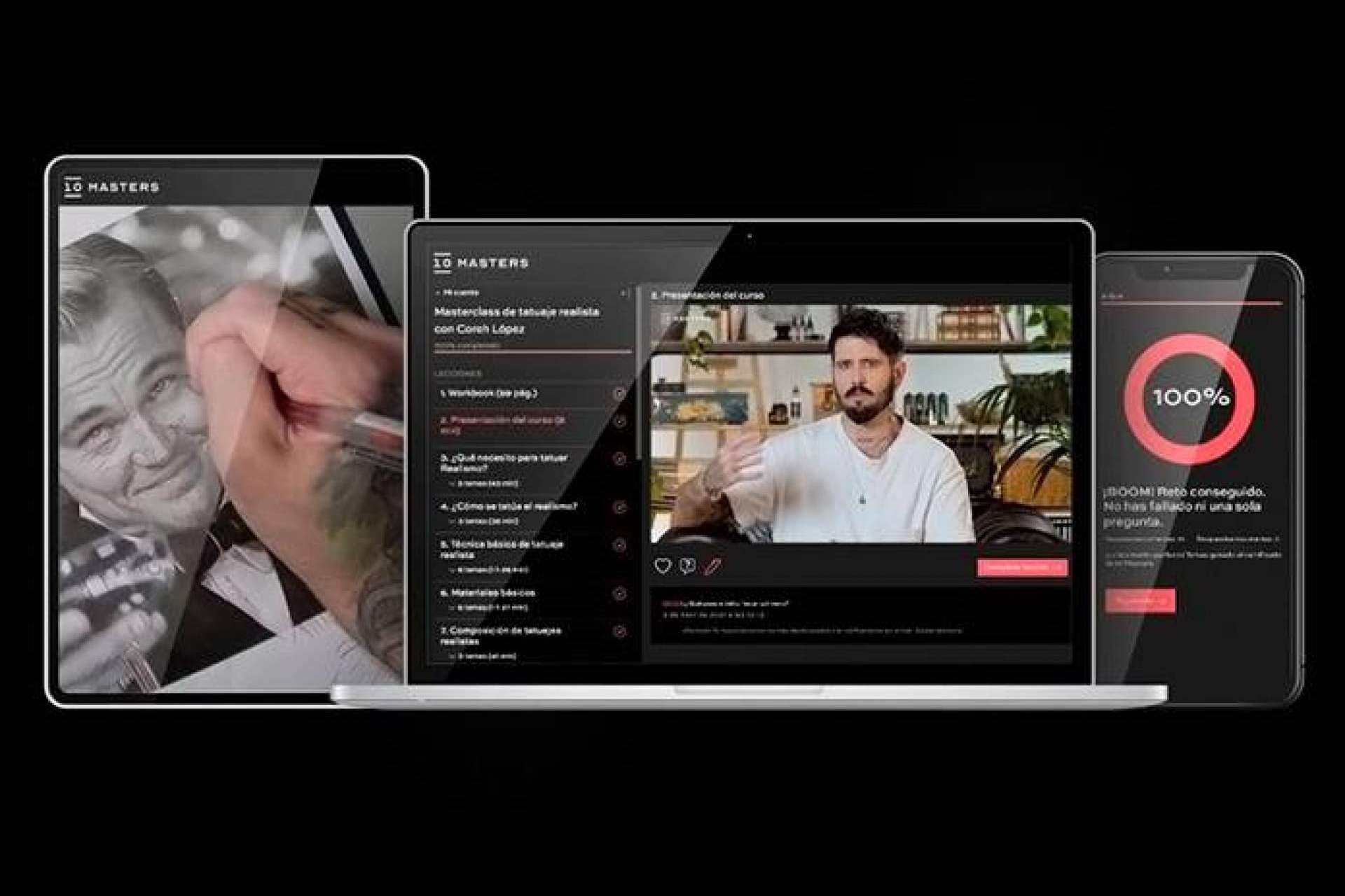 Mejorar la técnica del tatuaje a través de la nueva plataforma de e-learning