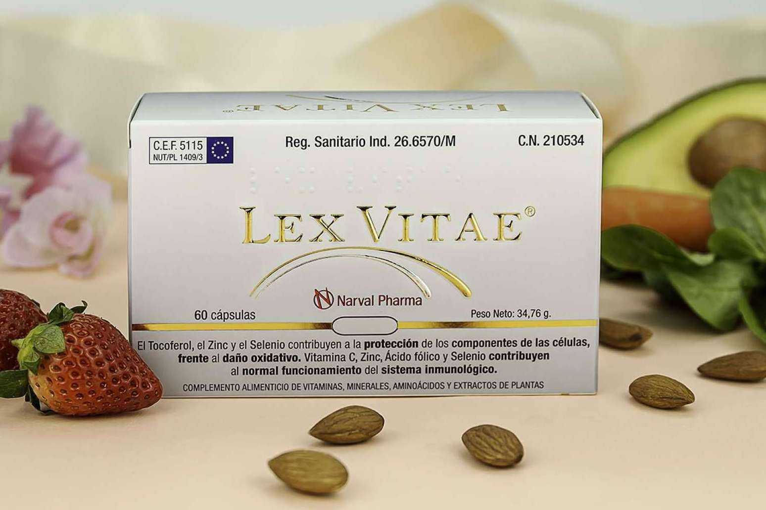 El complemento Lex Vitae de Narval Pharma reivindica la importancia del bienestar y cuidado desde el interior