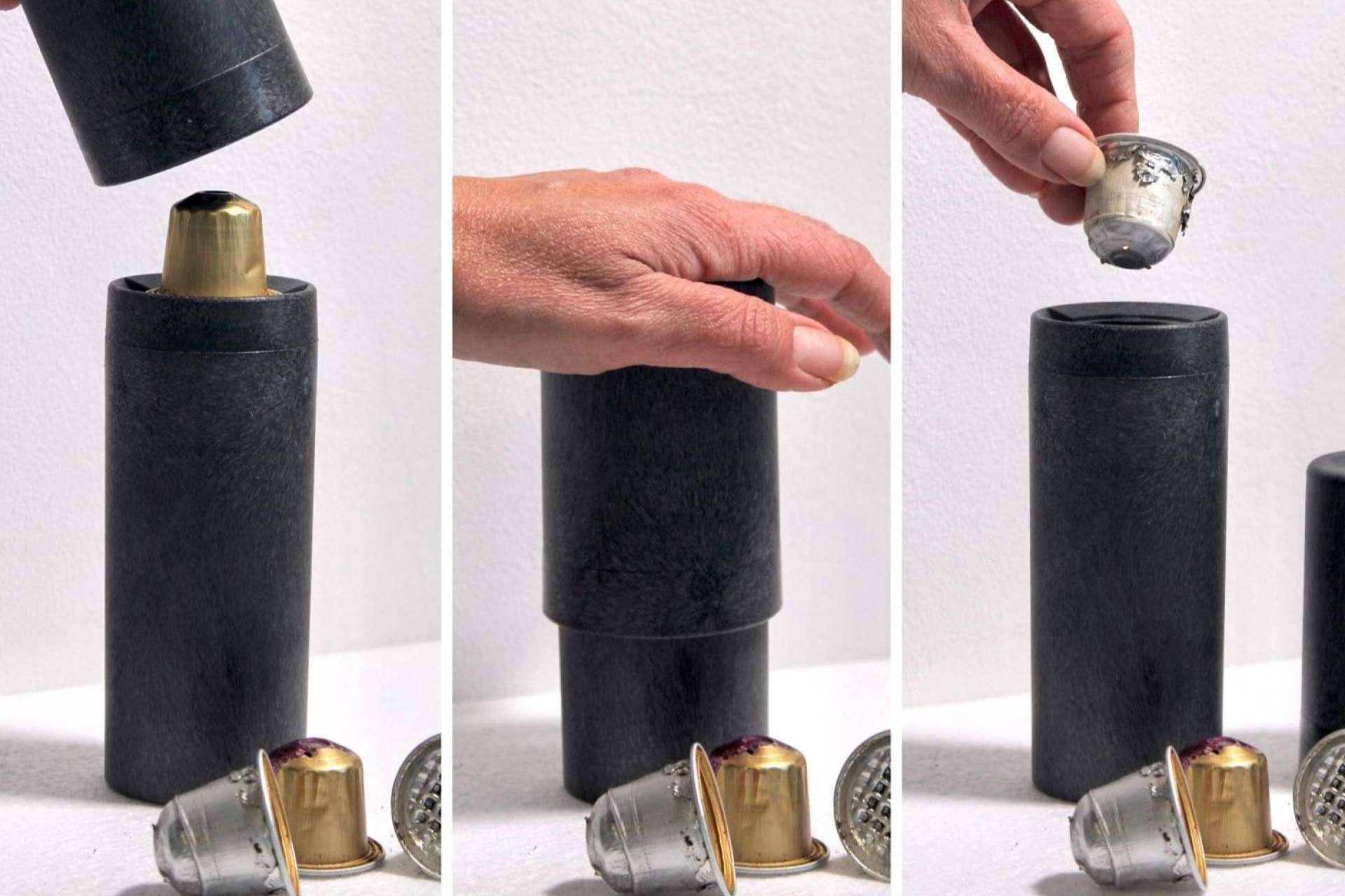 Es posible reciclar las cápsulas de café con el invento de Coffee Out