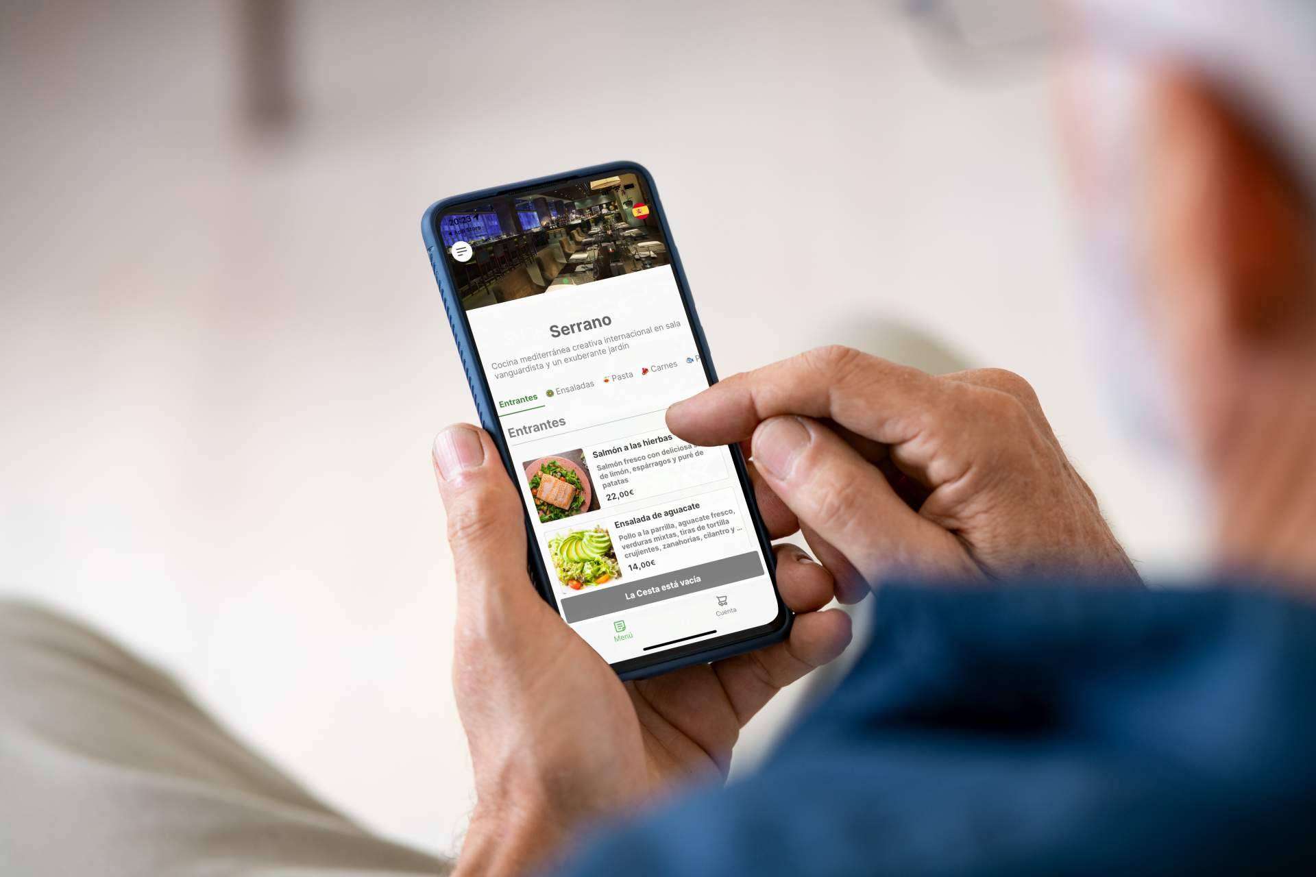 La carta digital de Order In con pedidos y pagos permite dividir la cuenta fácilmente