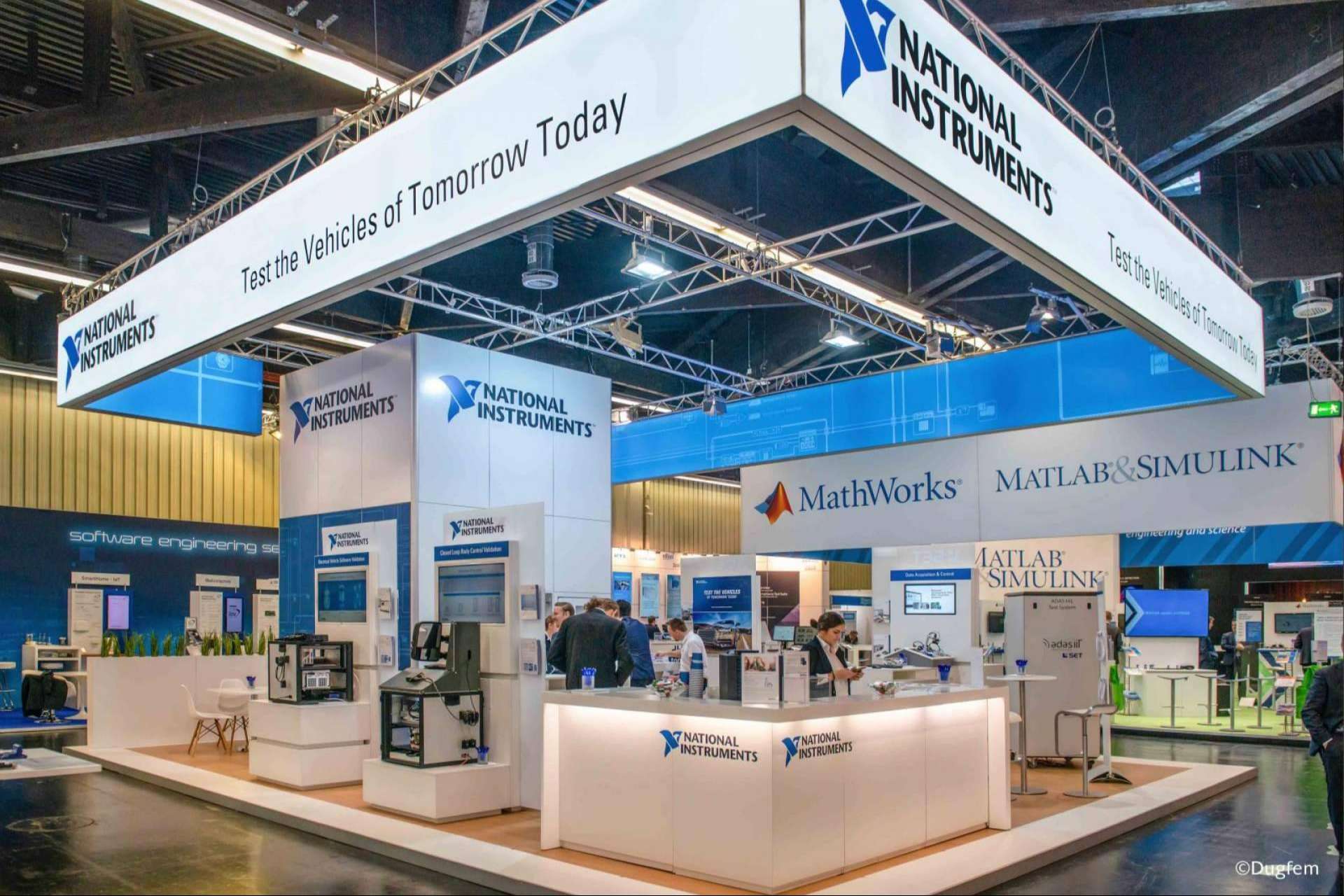 Los stands de diseño Aluvision son PVC FREE, reutilizables y sostenibles con el planeta