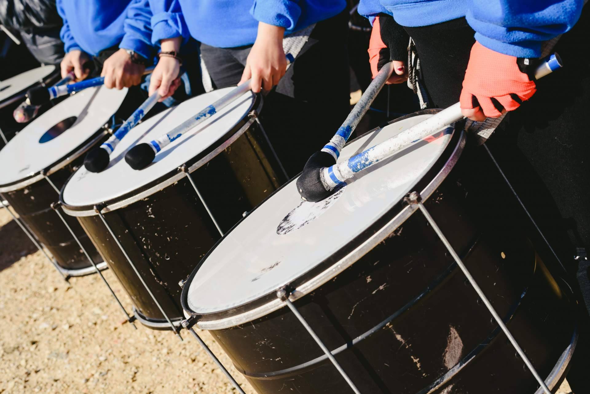 Percuforum introduce a los más pequeños en los ritmos de batucada