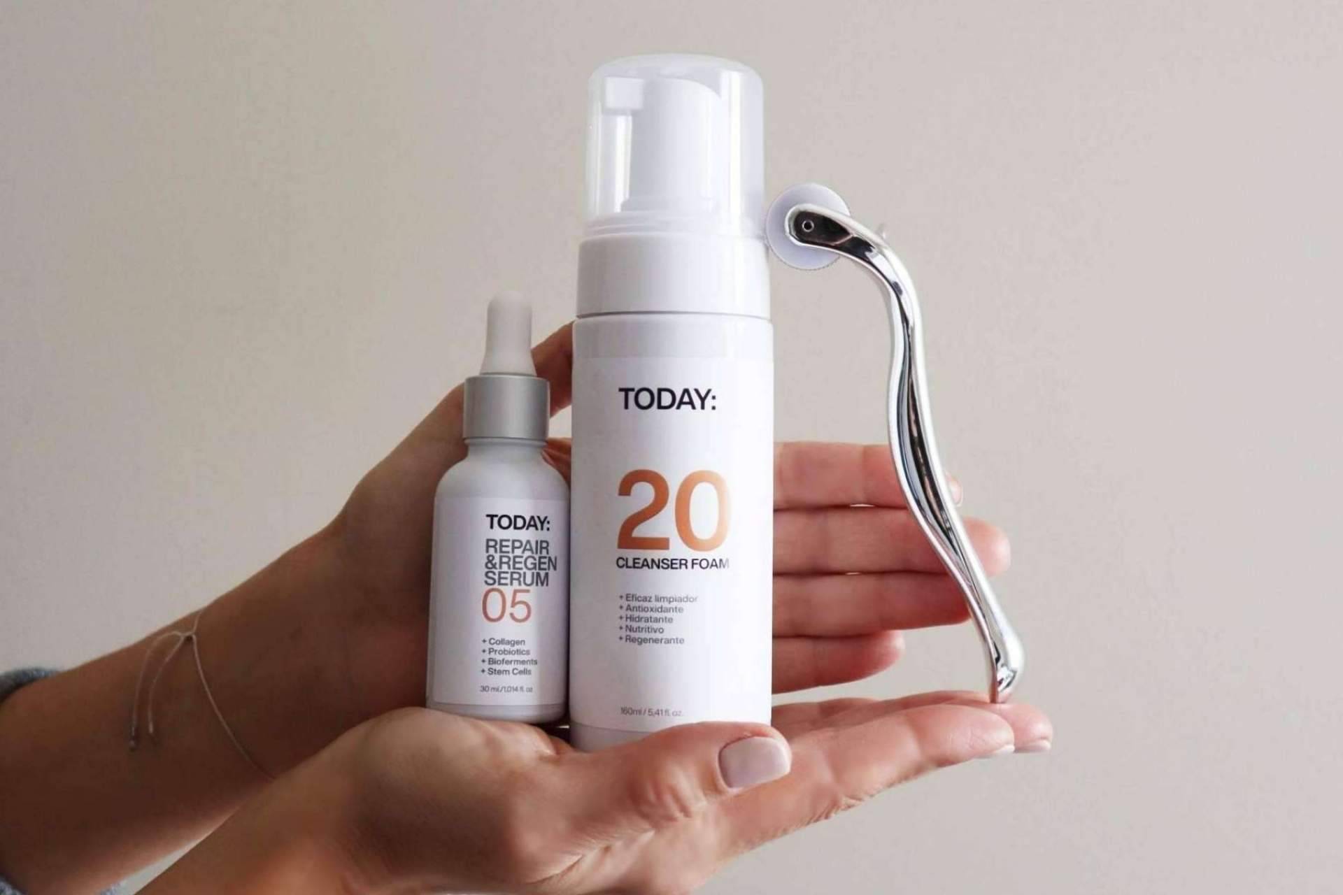 La rutina facial en 3 pasos de Today Serum
