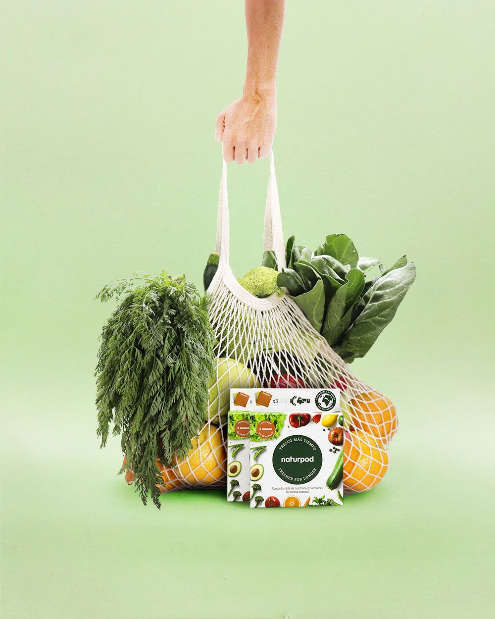 Neutralizar el gas etileno que desprenden frutas y verduras fomenta el consumo responsable