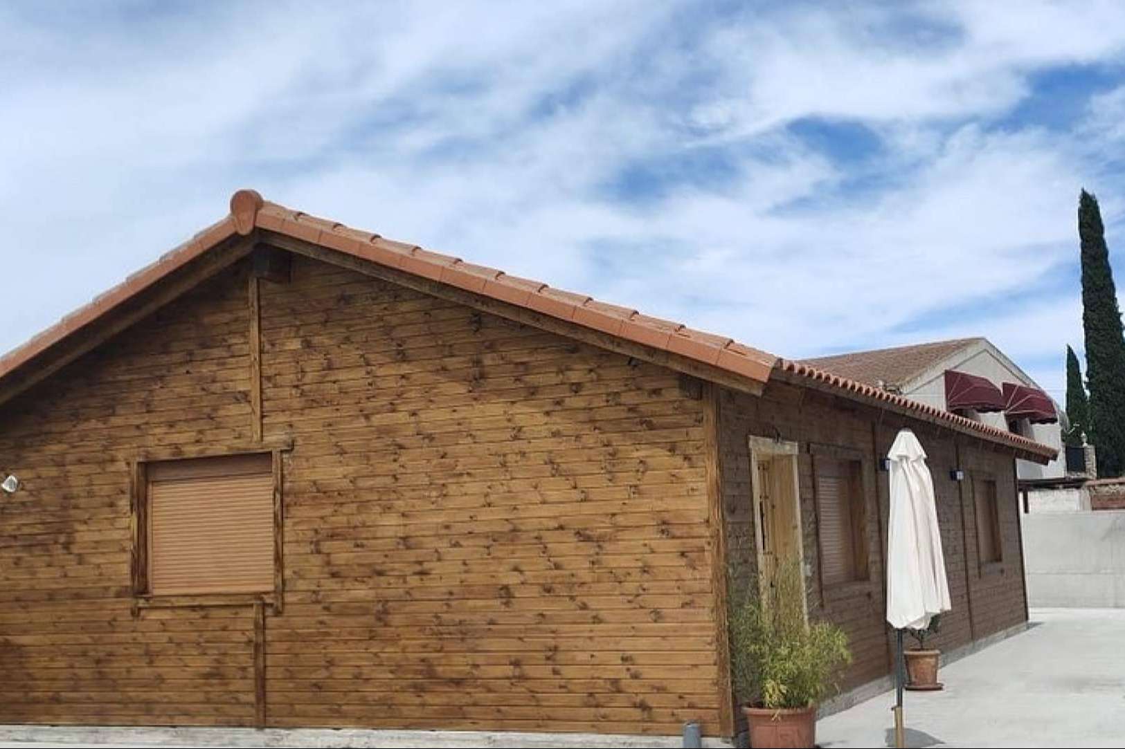 Las casas de madera, porches, pérgolas y cenadores que ofrece Grupo Delmader