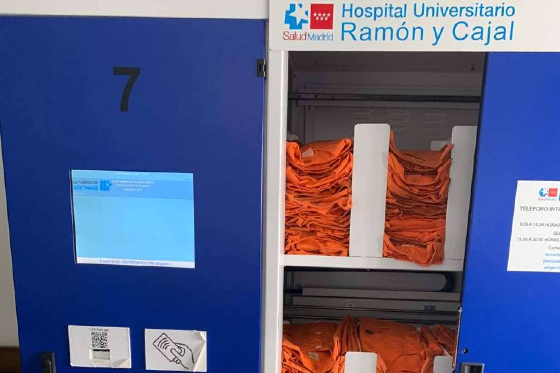 En el Hospital Ramón y Cajal hay máquinas instaladas de La Fábrica de Software
