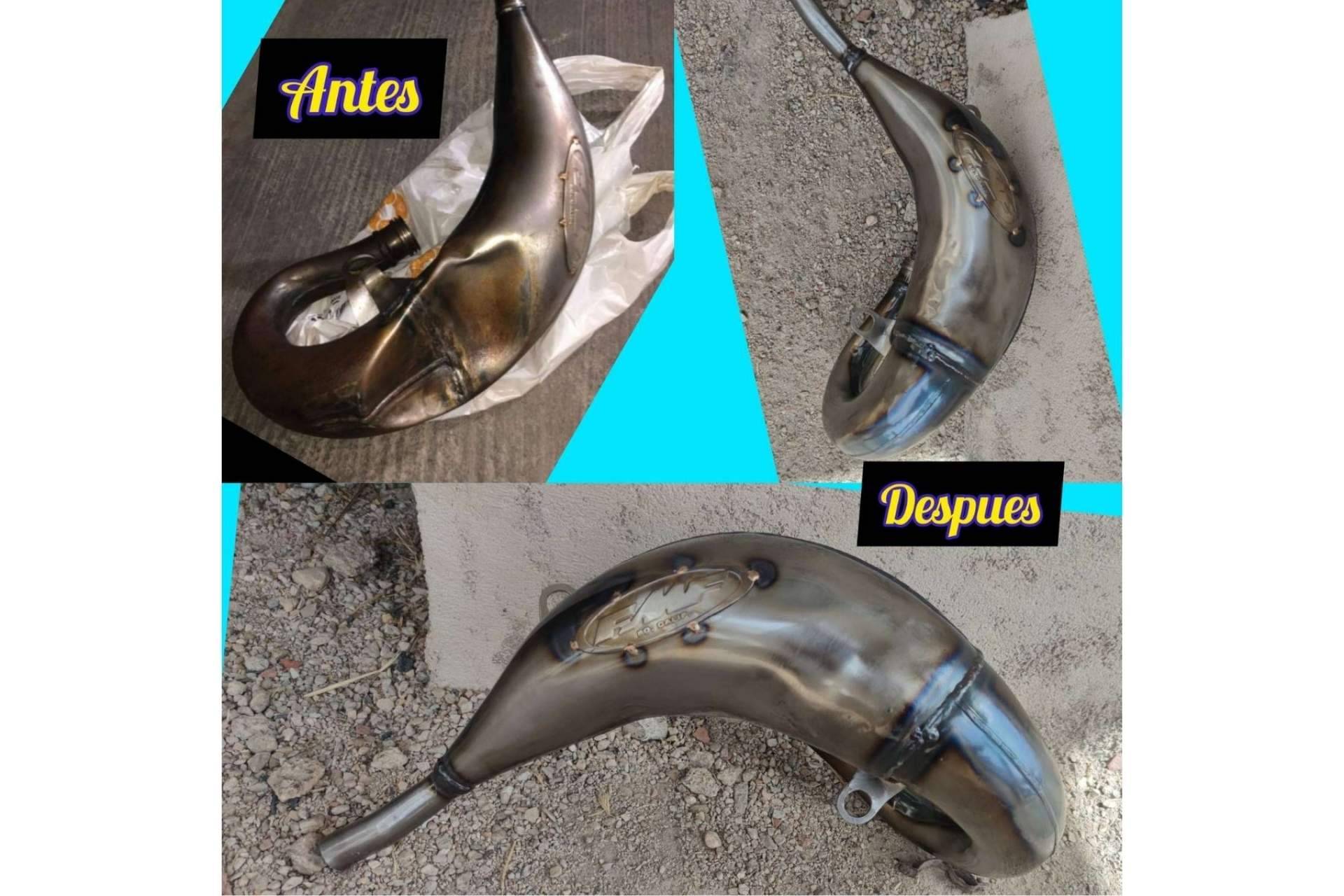 Cómo reparar un escape 2t enduro y motocross