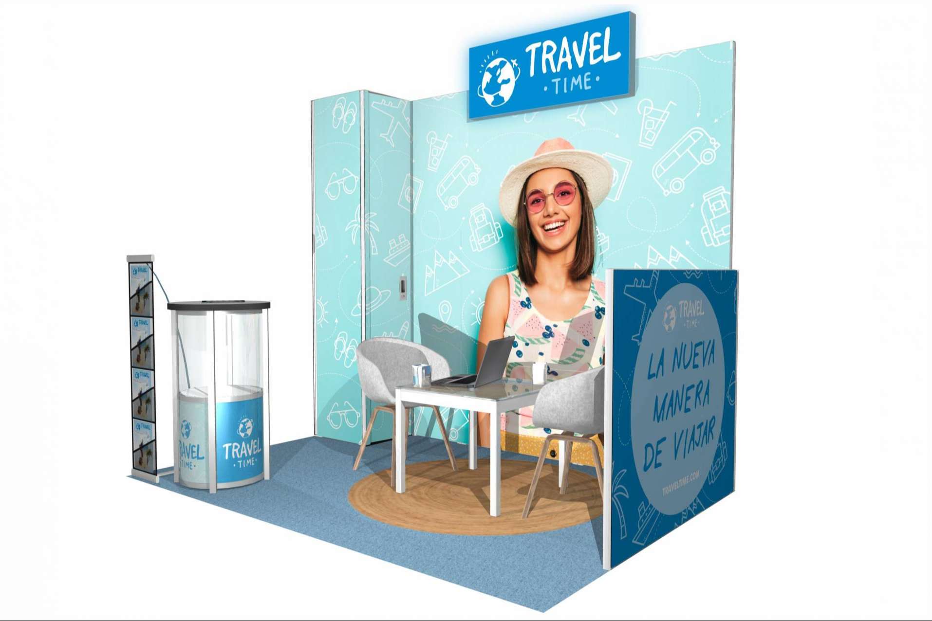 La solución para crear roadshows, congresos, ferias y presentaciones viene de la mano de Olika Stands