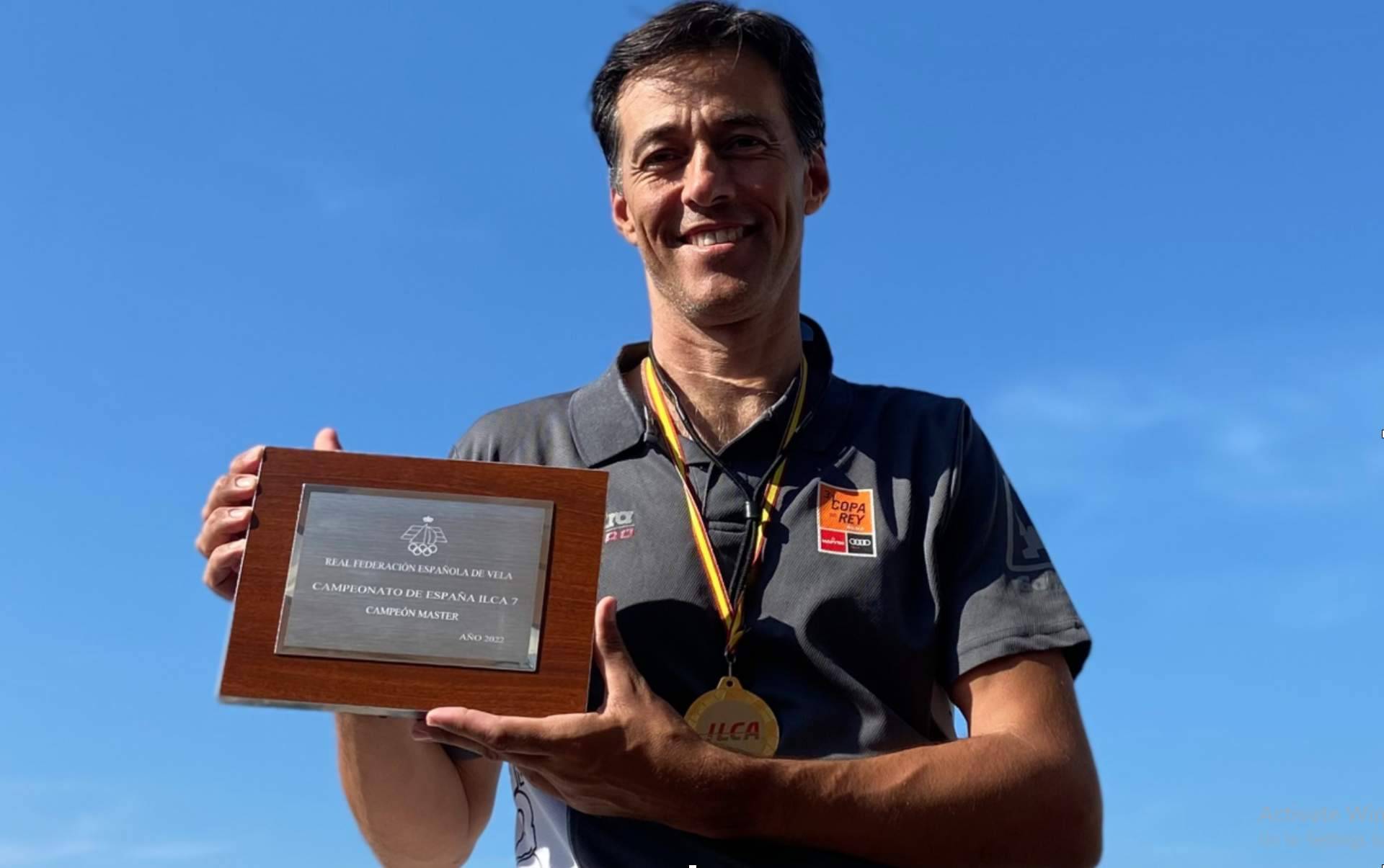 Leandro Rosado, nuevo campeón de España de ILCA 7 Máster