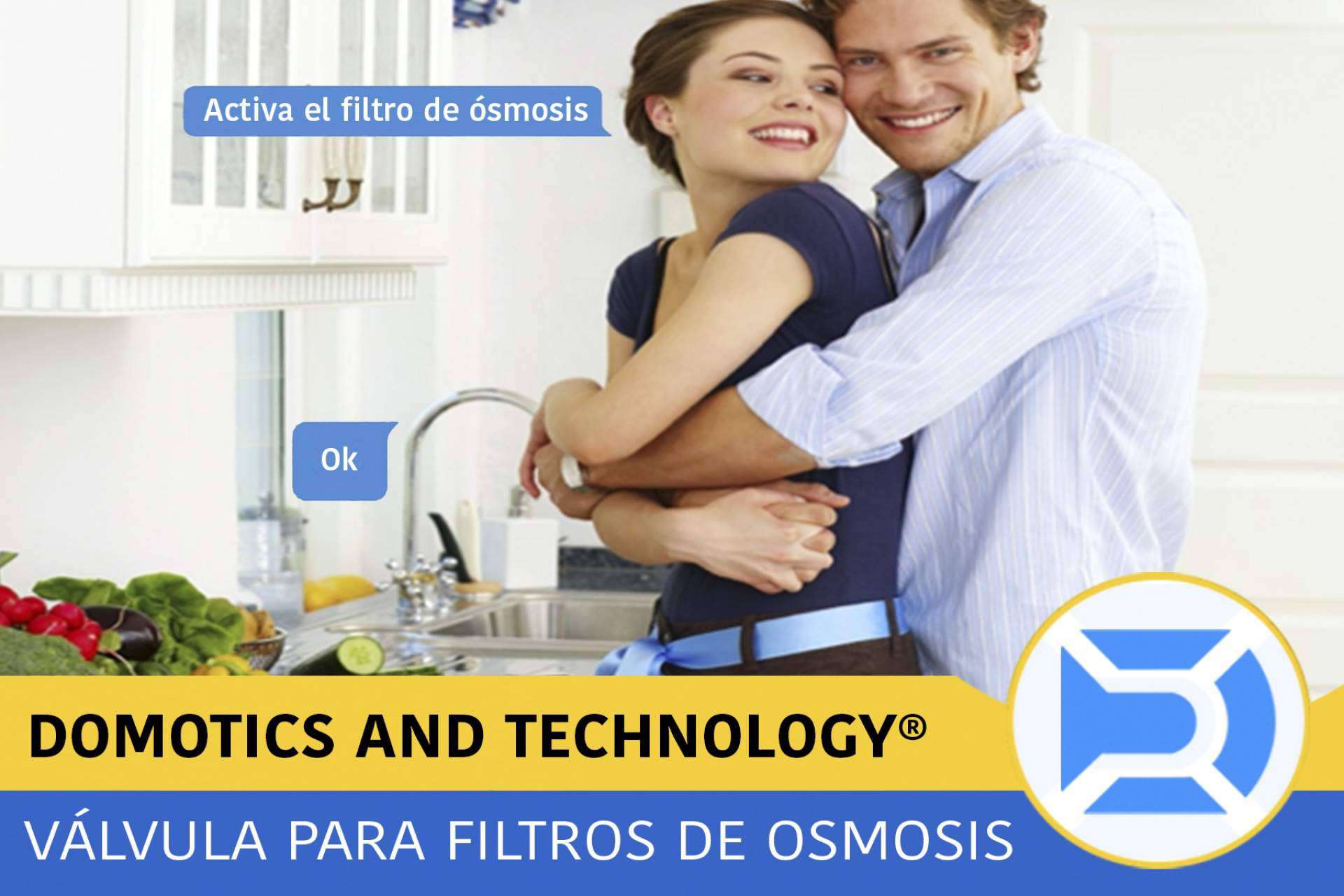 Domotics and Technology ha desarrollado una válvula inteligente para que el usuario pueda disponer de agua osmotizada siempre