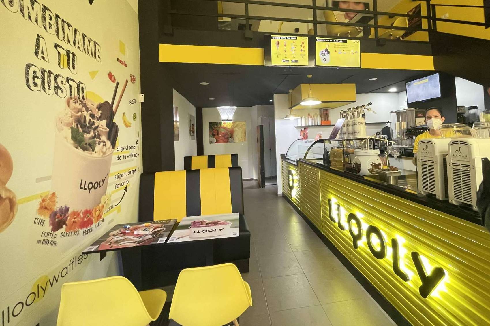 Helados artesanos con la franquicia Llooly