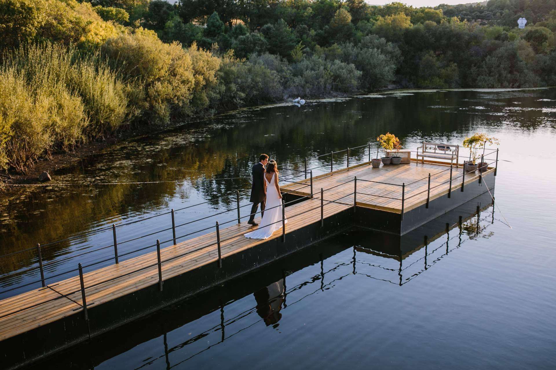 La Finca Prados Moros cuenta con diferentes espacios para celebrar una boda