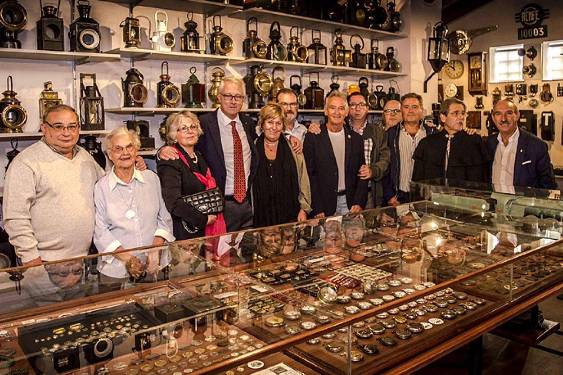 Inauguración de las actividades del Museo del Ferrocarril III Generaciones