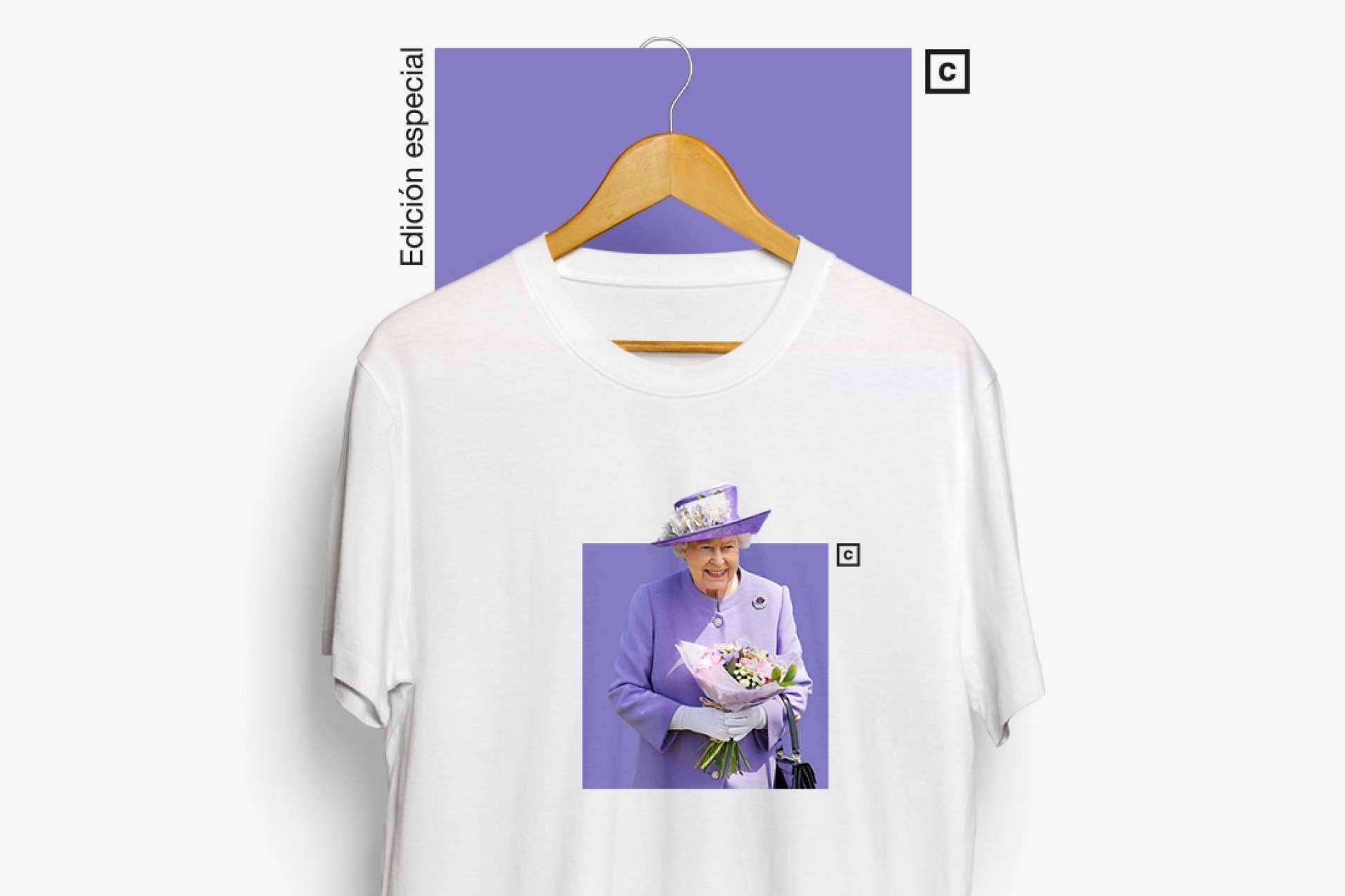 'God Save The Queen' se ha convertido en la camiseta top ventas de Themain