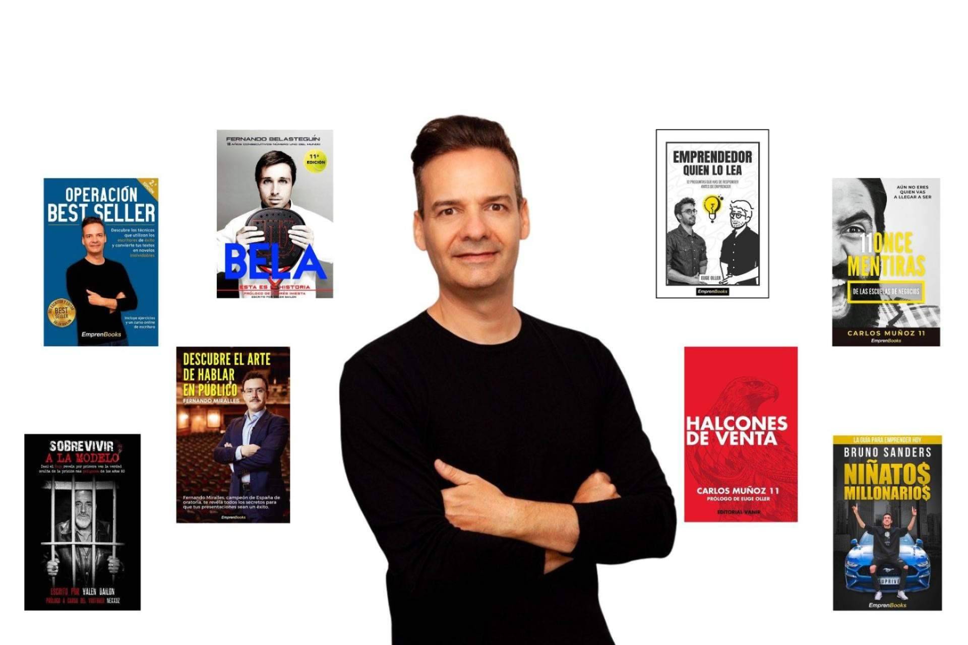 Valen Bailon consigue, en solo dos años, que Emprenbooks, su nuevo sello literario, compita con algunas de las mejores editoriales del mundo