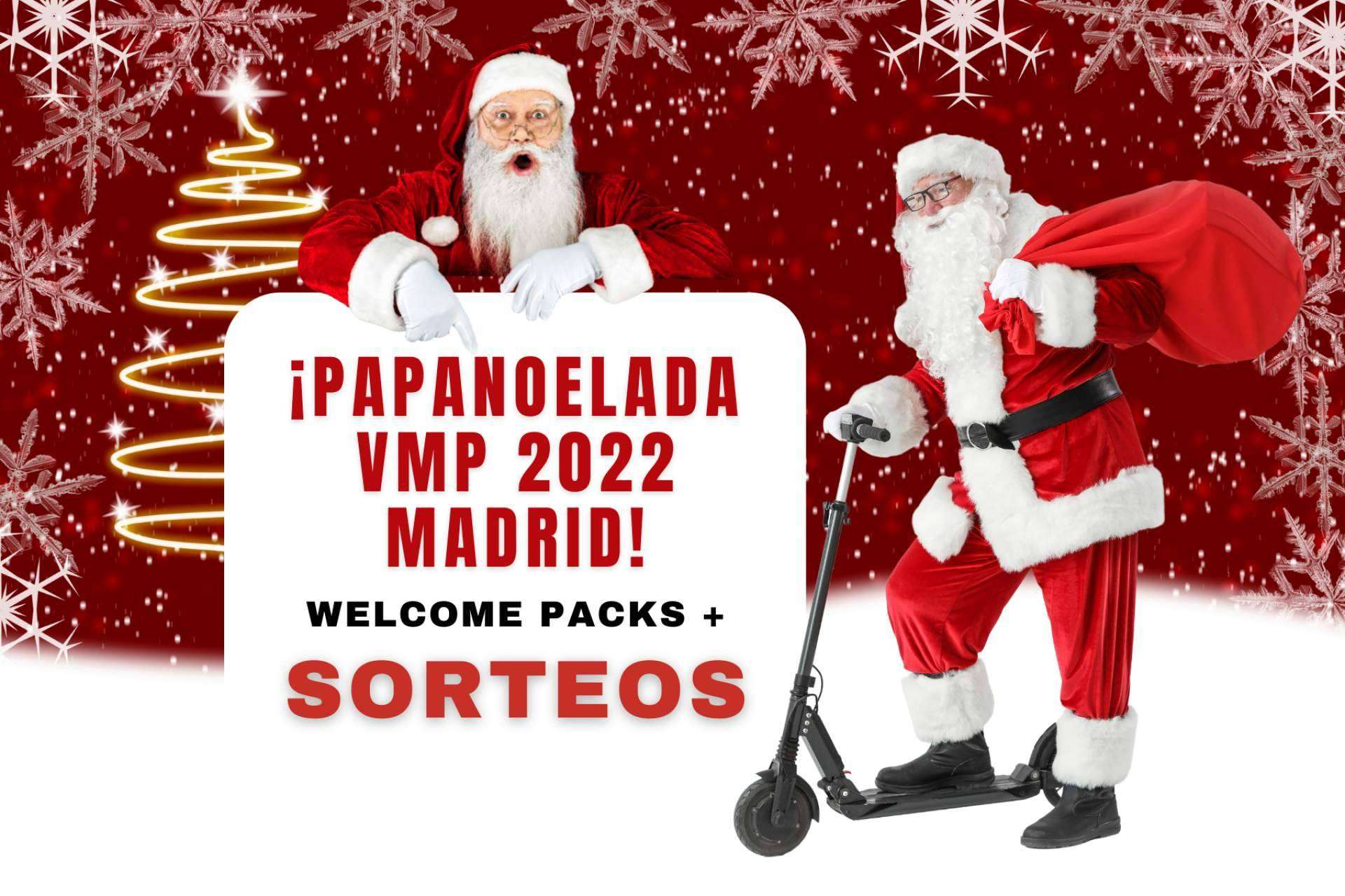 Celebrar la Navidad con la Papanoelada VMP 2022 de HTO Urban Mobility, una empresa referente en el mundo del patinete eléctrico
