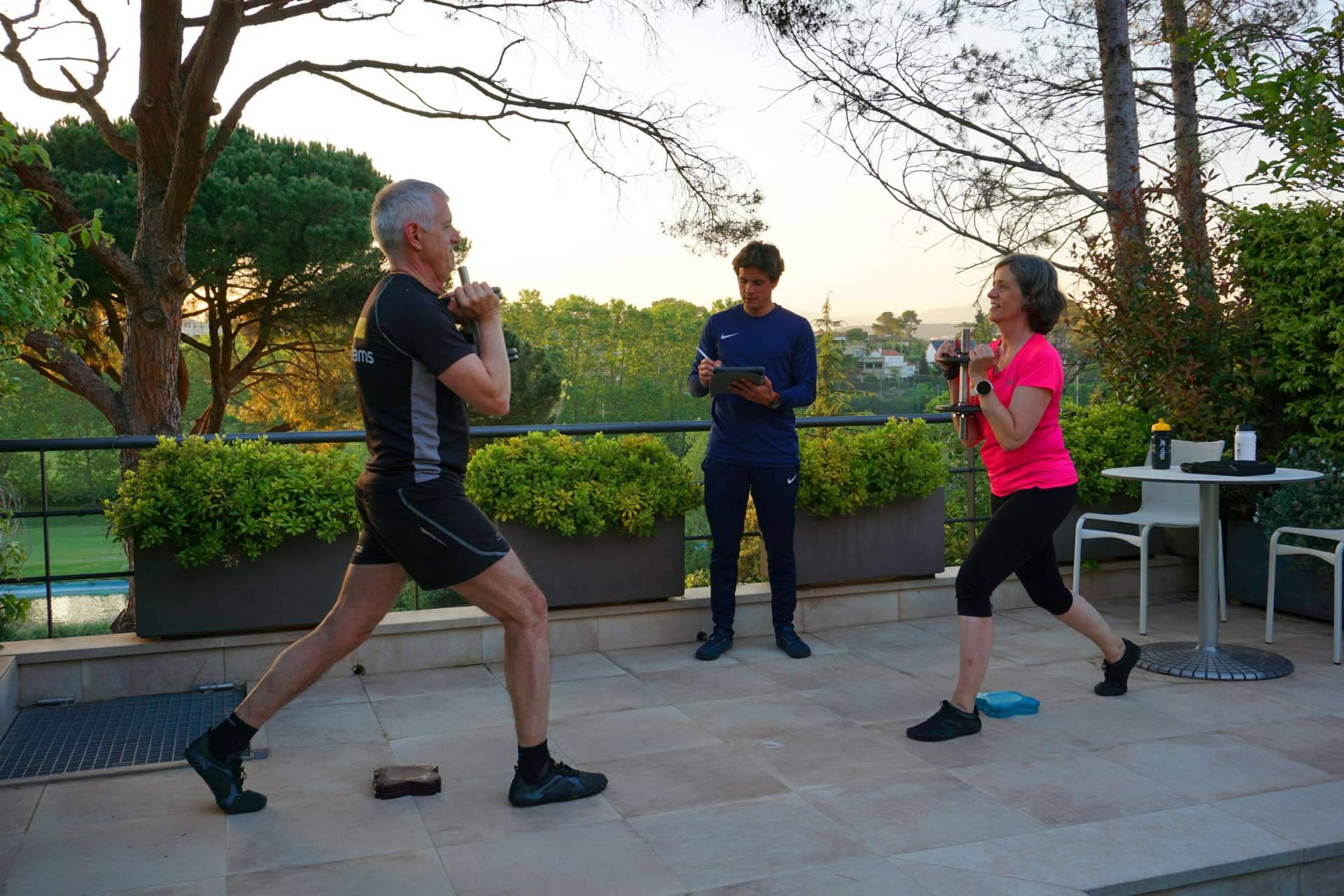 La motivación de contar con un entrenador personal a domicilio para conseguir las metas propuestas