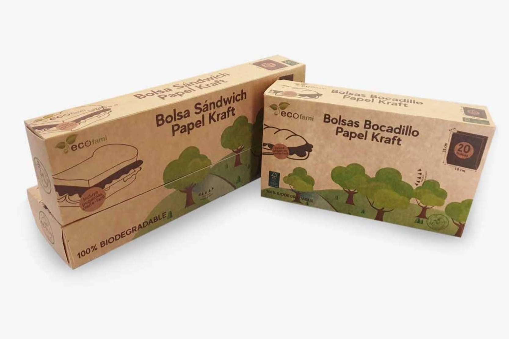 Las bolsas y envases compostables Ecofami apuestan por el respeto al medio ambiente