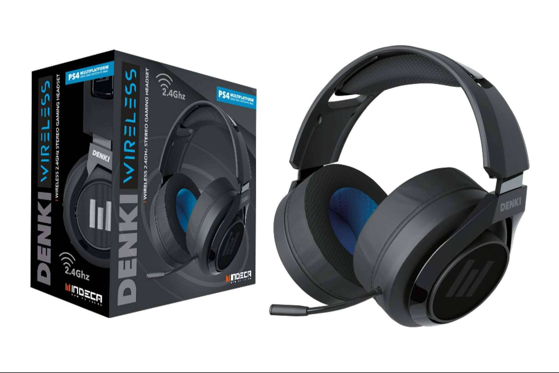 Distintas opciones de auriculares de Indeca Business, con diferentes precios, colores y modelos