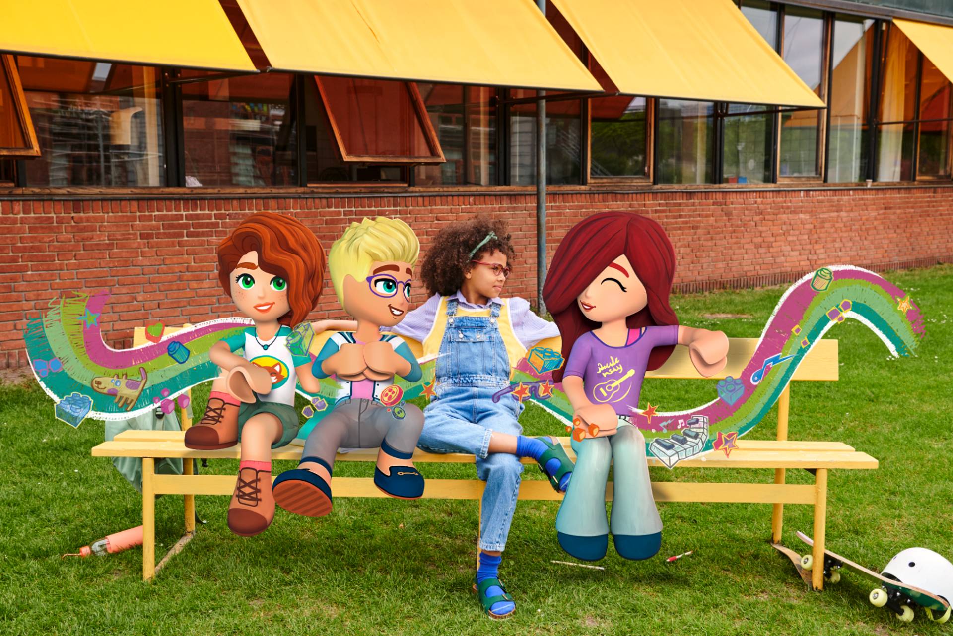 El universo LEGO® Friends lanza nuevos personajes con emociones más complejas