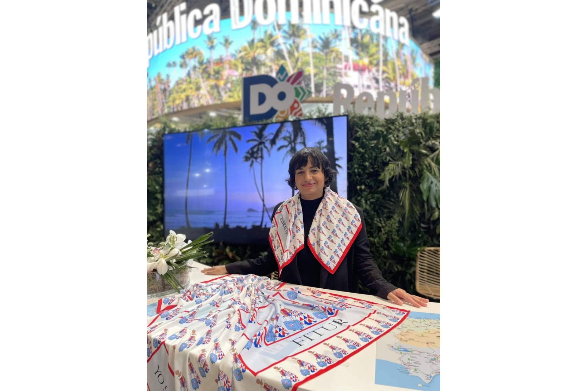 La feria Fitur cuenta con el pañuelo de esencia dominicana