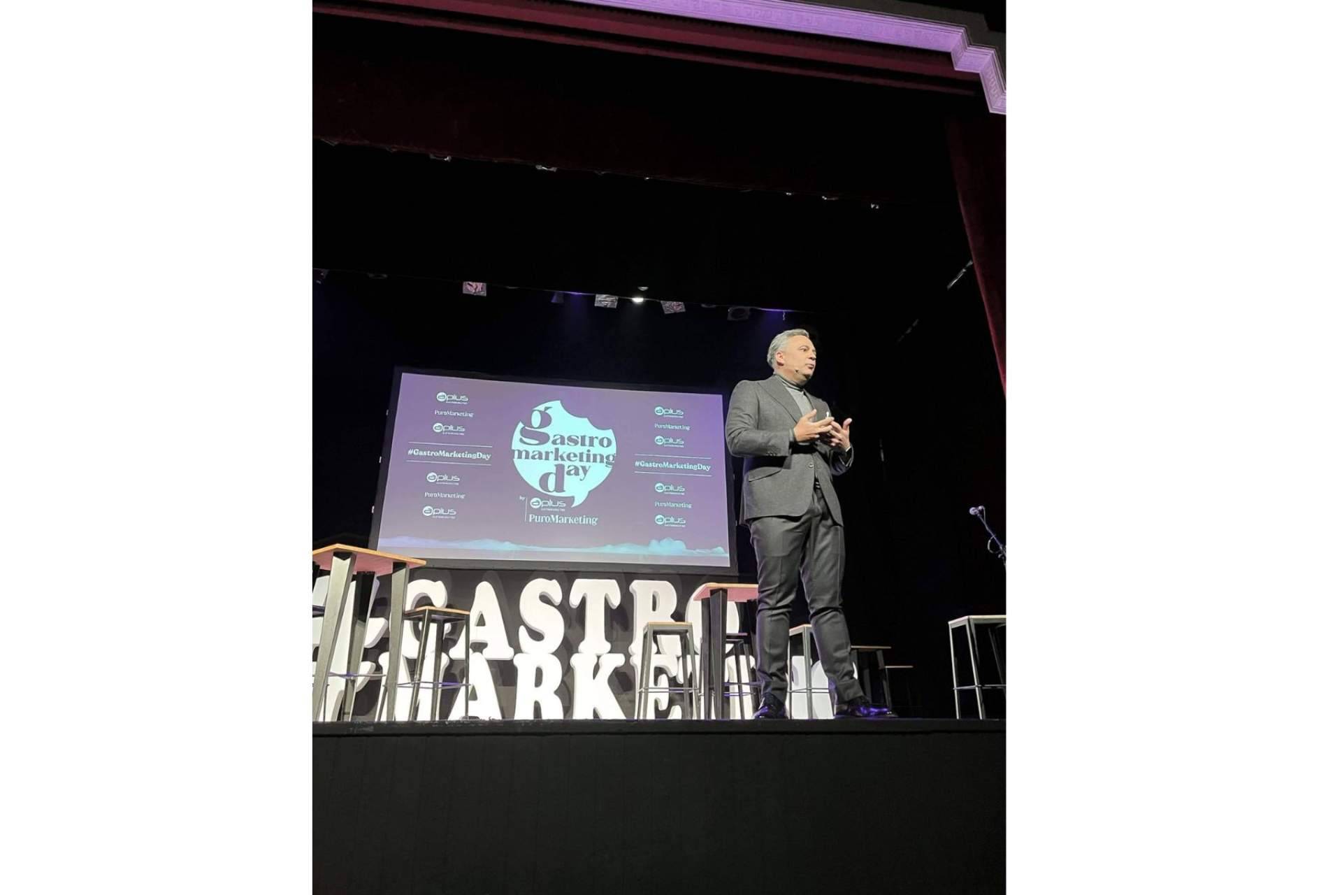El Gastromarketing Day llega a Madrid, lleno en el Teatro Amaya con el marketing gastronómico de Aplus Gastromarketing y Puromarketing