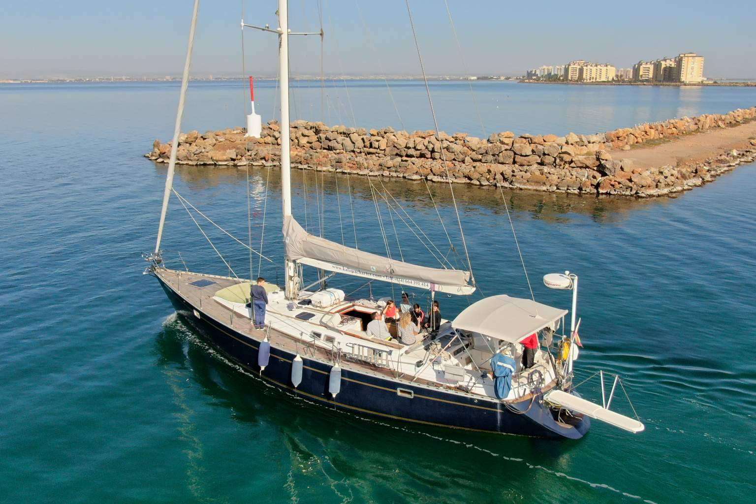 Alquiler de veleros con o sin patrón en Murcia en Kalima Charter