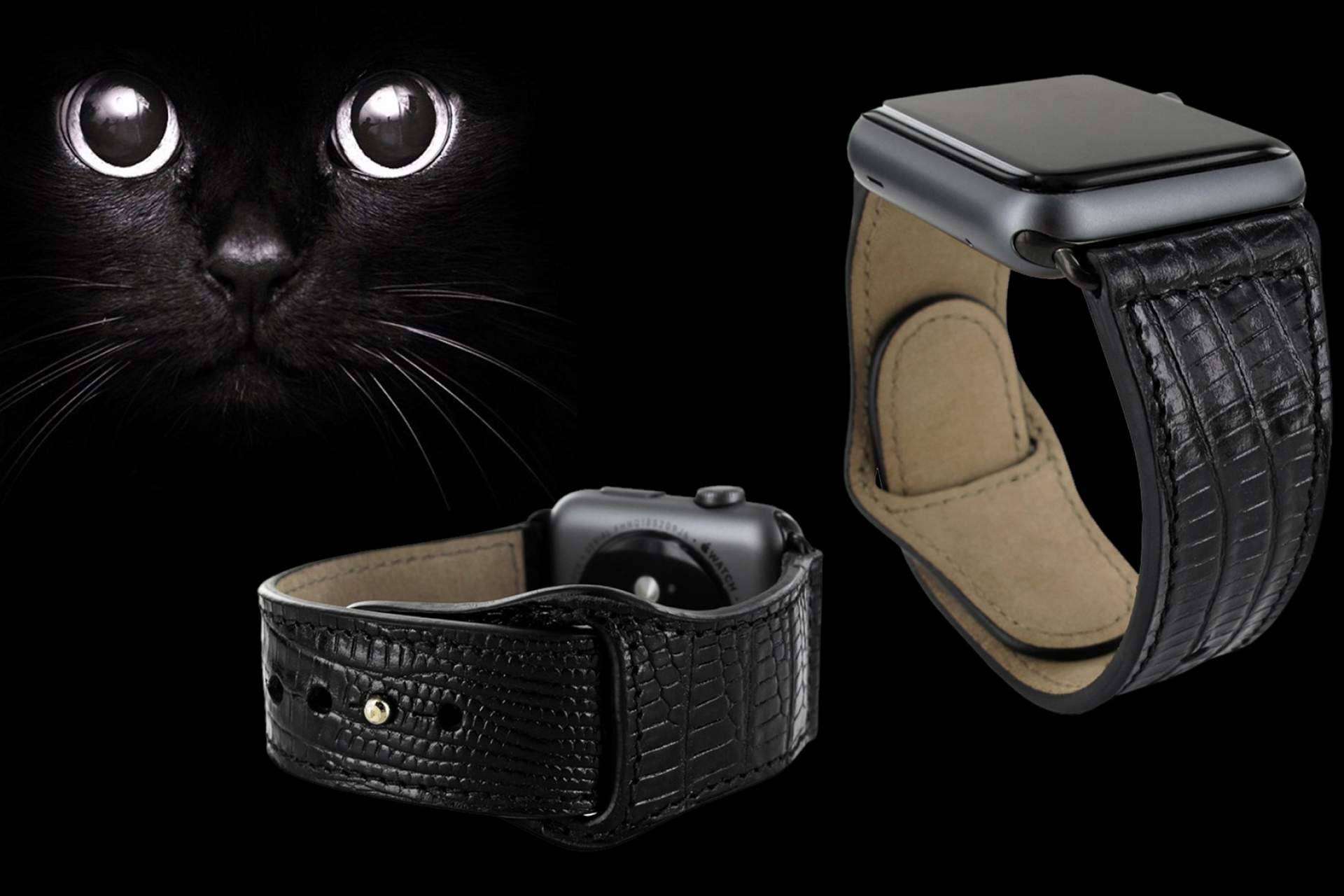 Correa en piel de extrema calidad para los Apple Watch, con Piel Frama