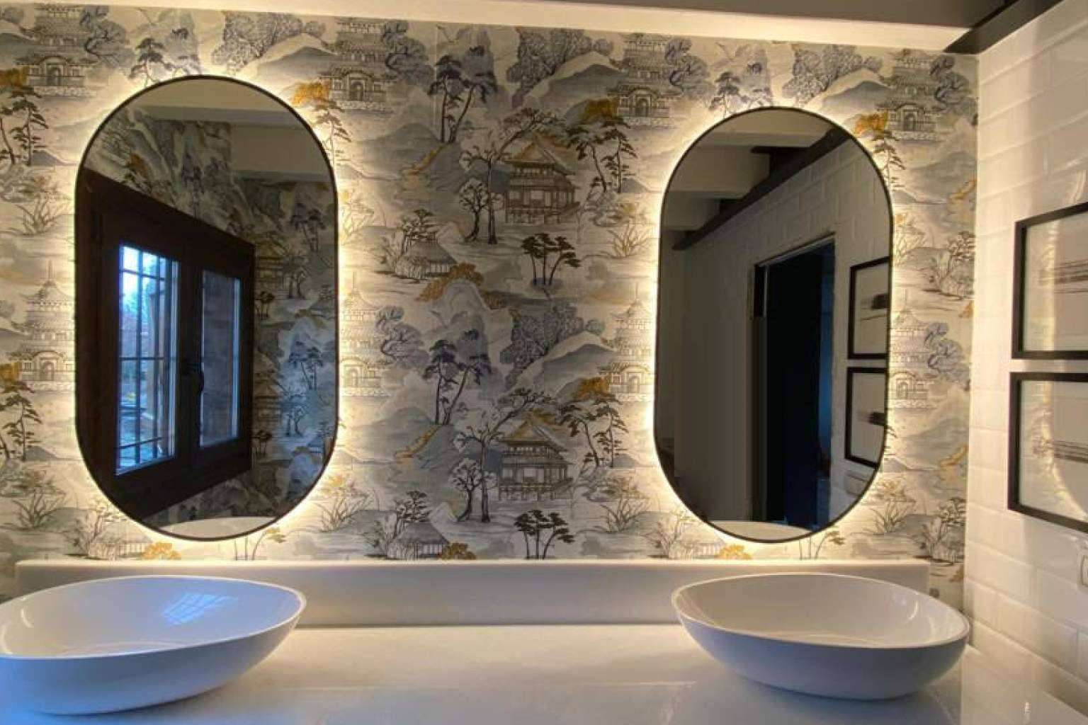 La nueva tendencia 2023 son los espejos redondos con luz LED para cuarto de baño