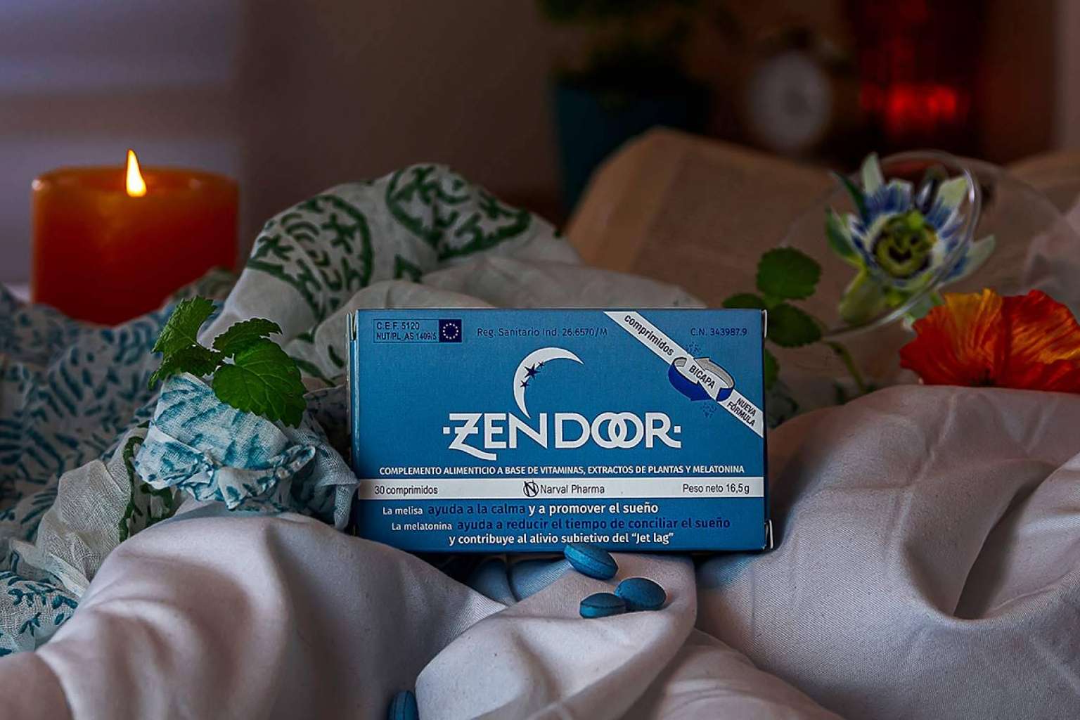 Conciliar el sueño y hacer frente al jet lag con Zendoor, de Narval Pharma