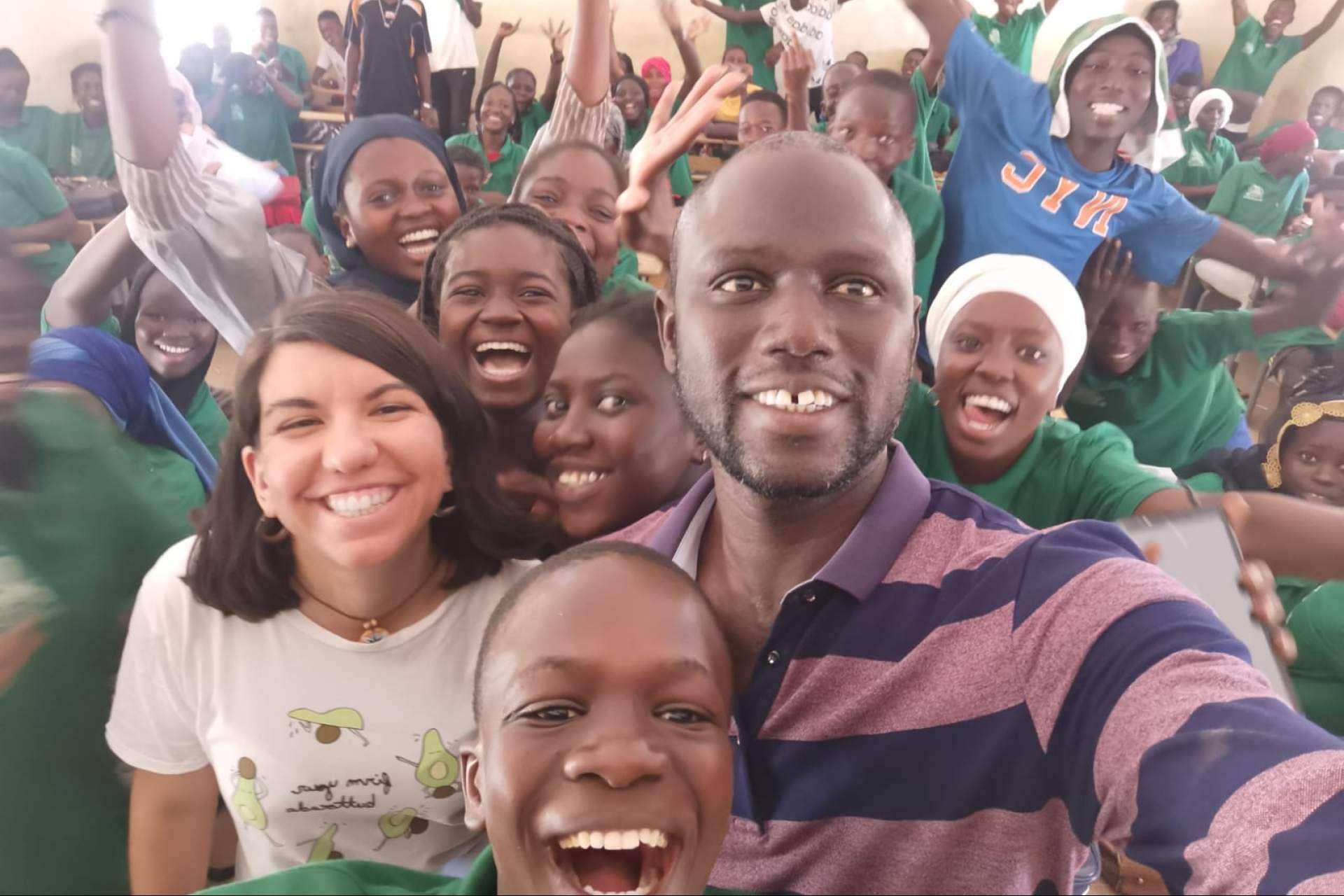 Los especialostas de ONGVoluntariado guían a los participantes en su voluntariado